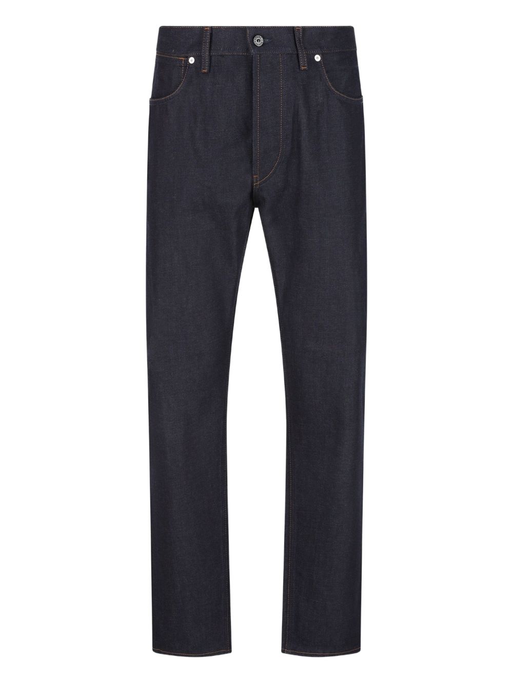Stone Island Denim Research Straight Fit Jeans Raw Indigo Jeans Stone Island