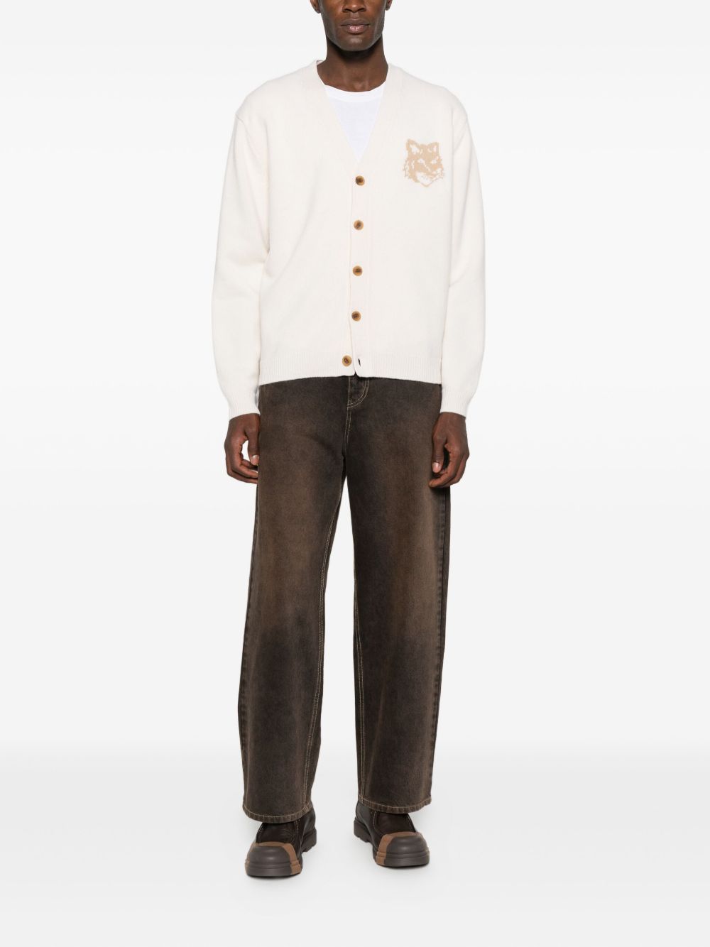 Maison Kitsuné MAISON KITSUNE' Sweaters Beige