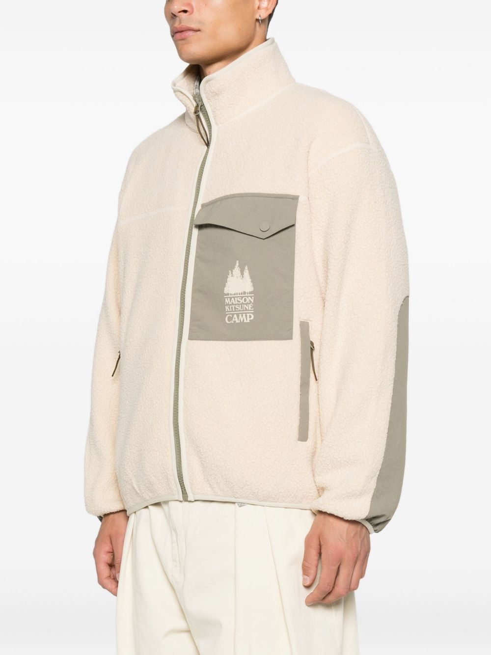 Maison Kitsuné casual fleece jacket Jackets Maison Kitsuné