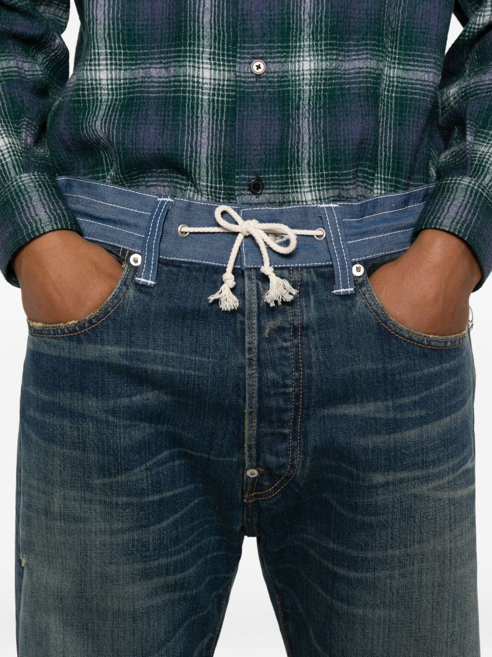 Junya Watanabe MAN x Levi's Jeans Blue-thumbmail-3