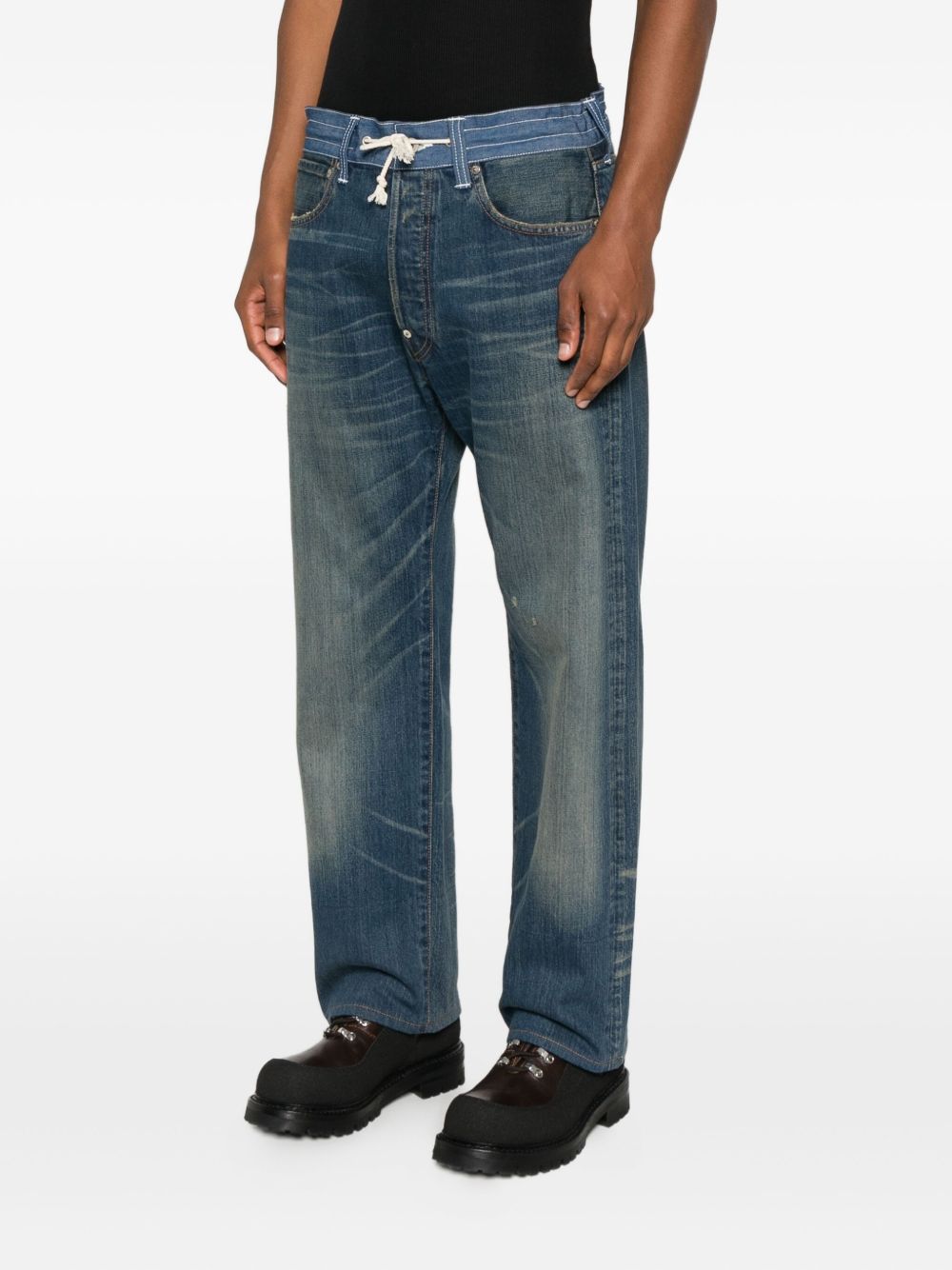 JUNYA WATANABE X LEVI'S JEANS Trousers Blue-4