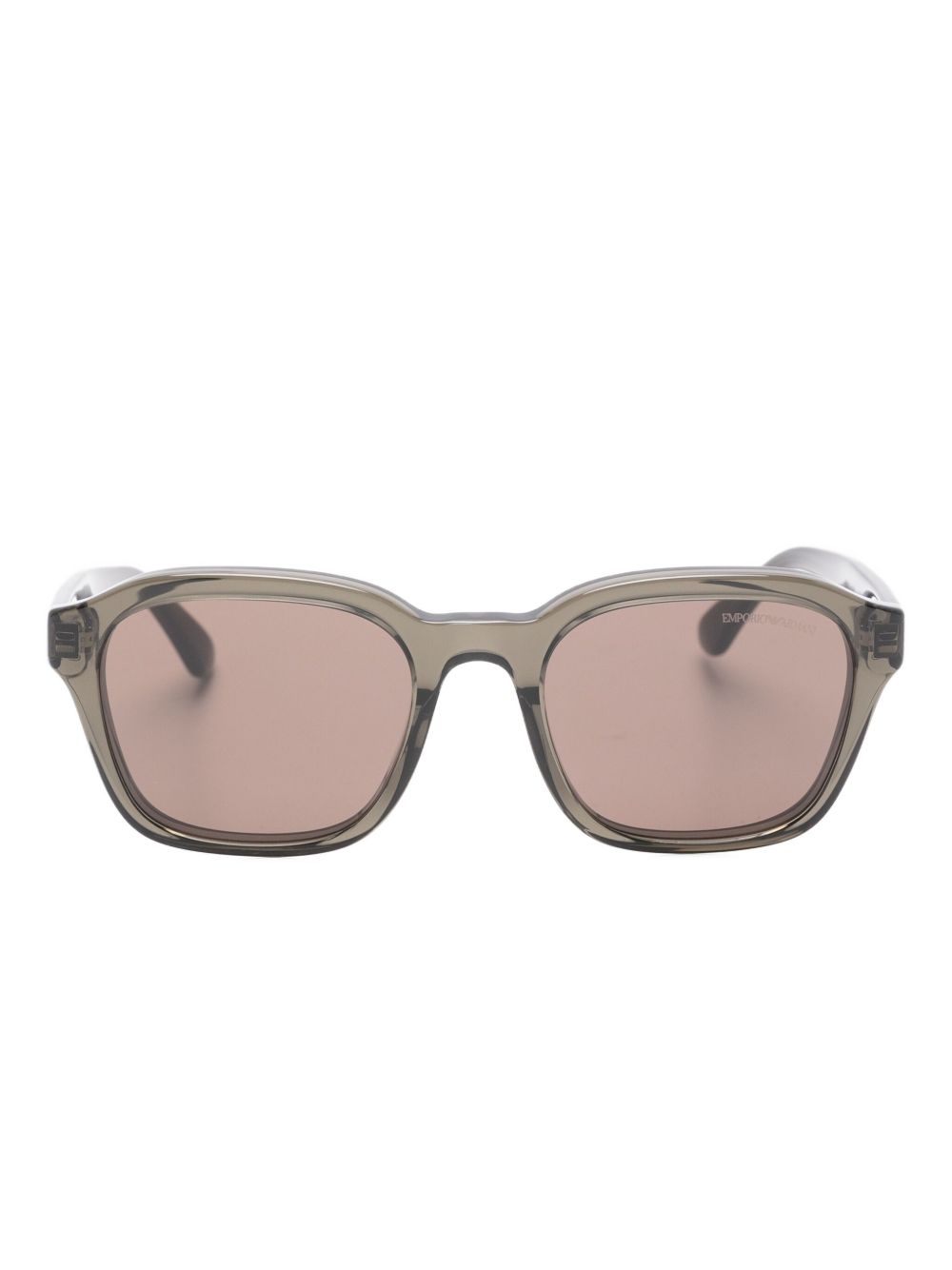 Emporio Armani EA4245U Irregular Sunglasses Havana Brown