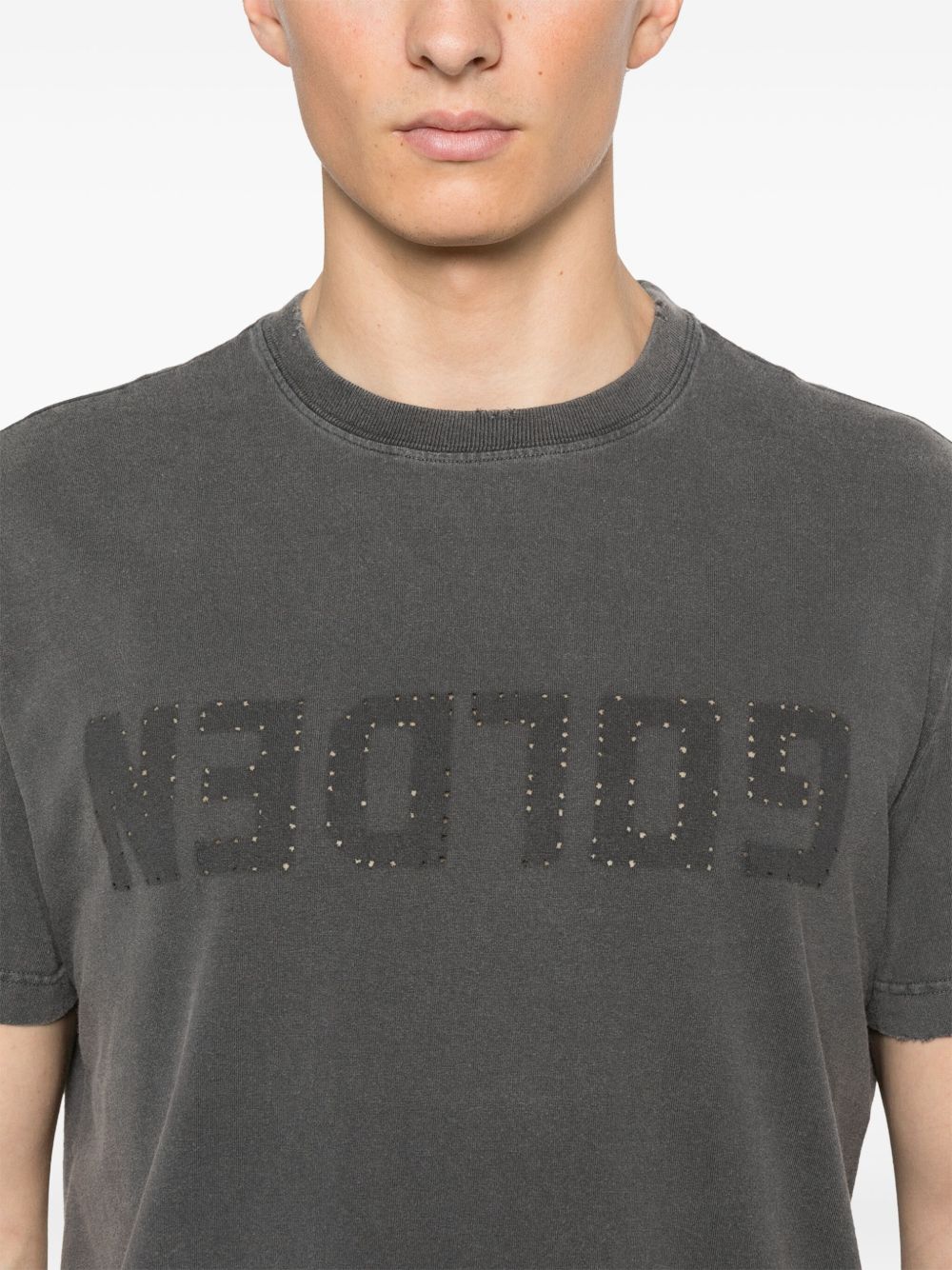 Golden Goose T-shirts and Polos Grey-5