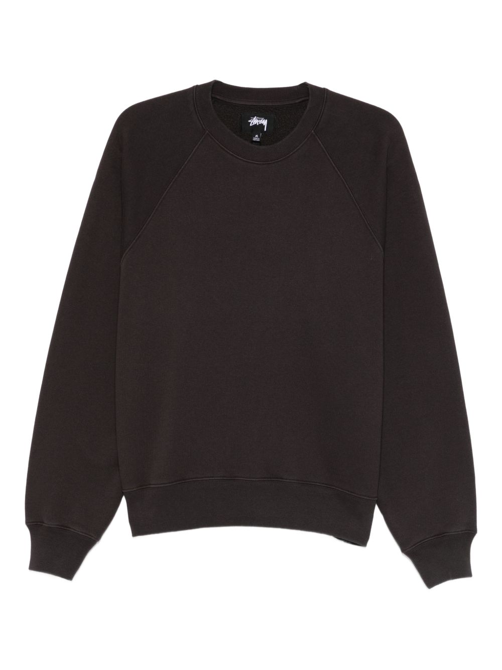 Stüssy Basic Crew Sweatshirt Black