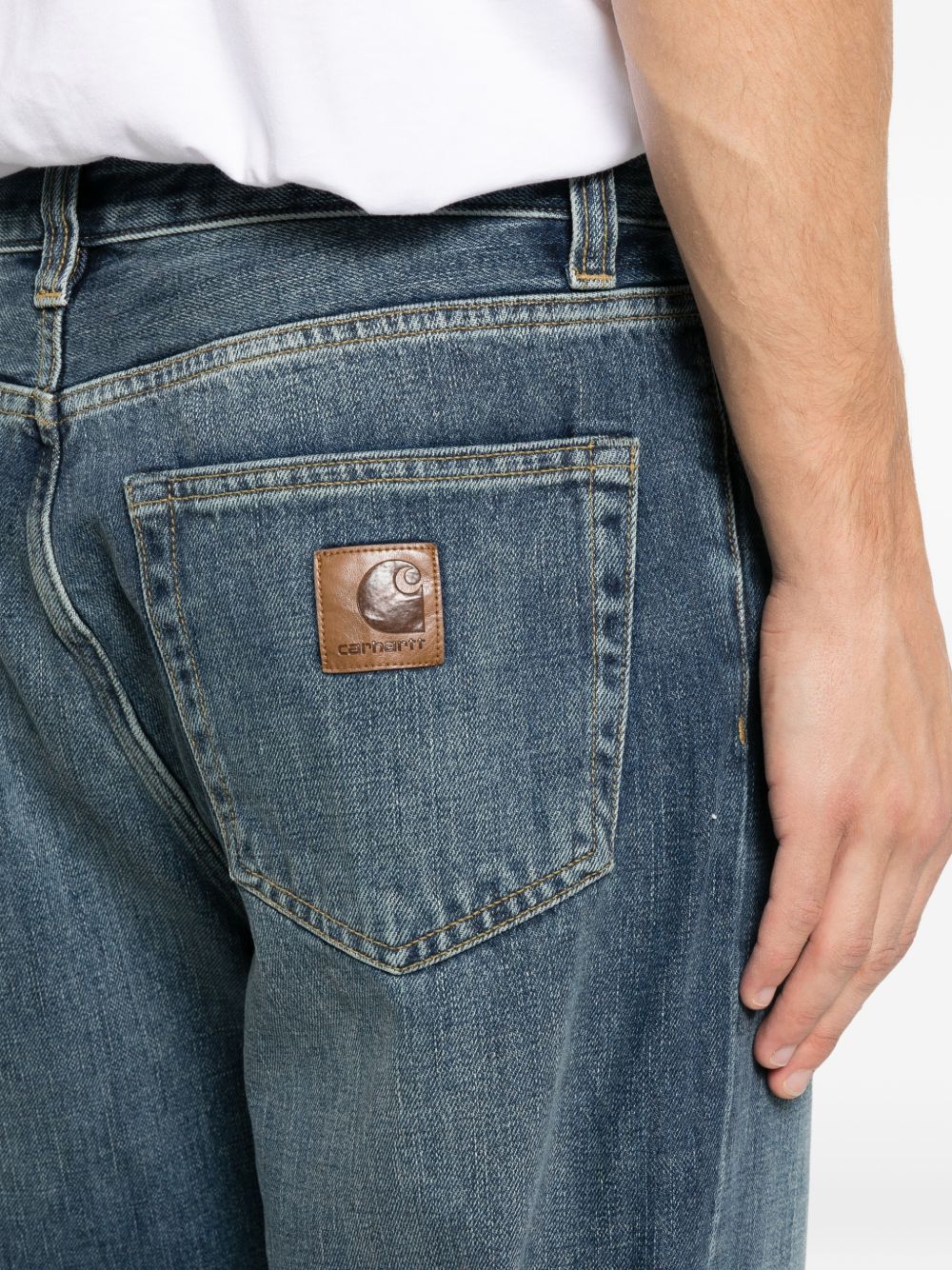 Carhartt WIP Brandon Pant Blue Stone Washed-thumbmail-4