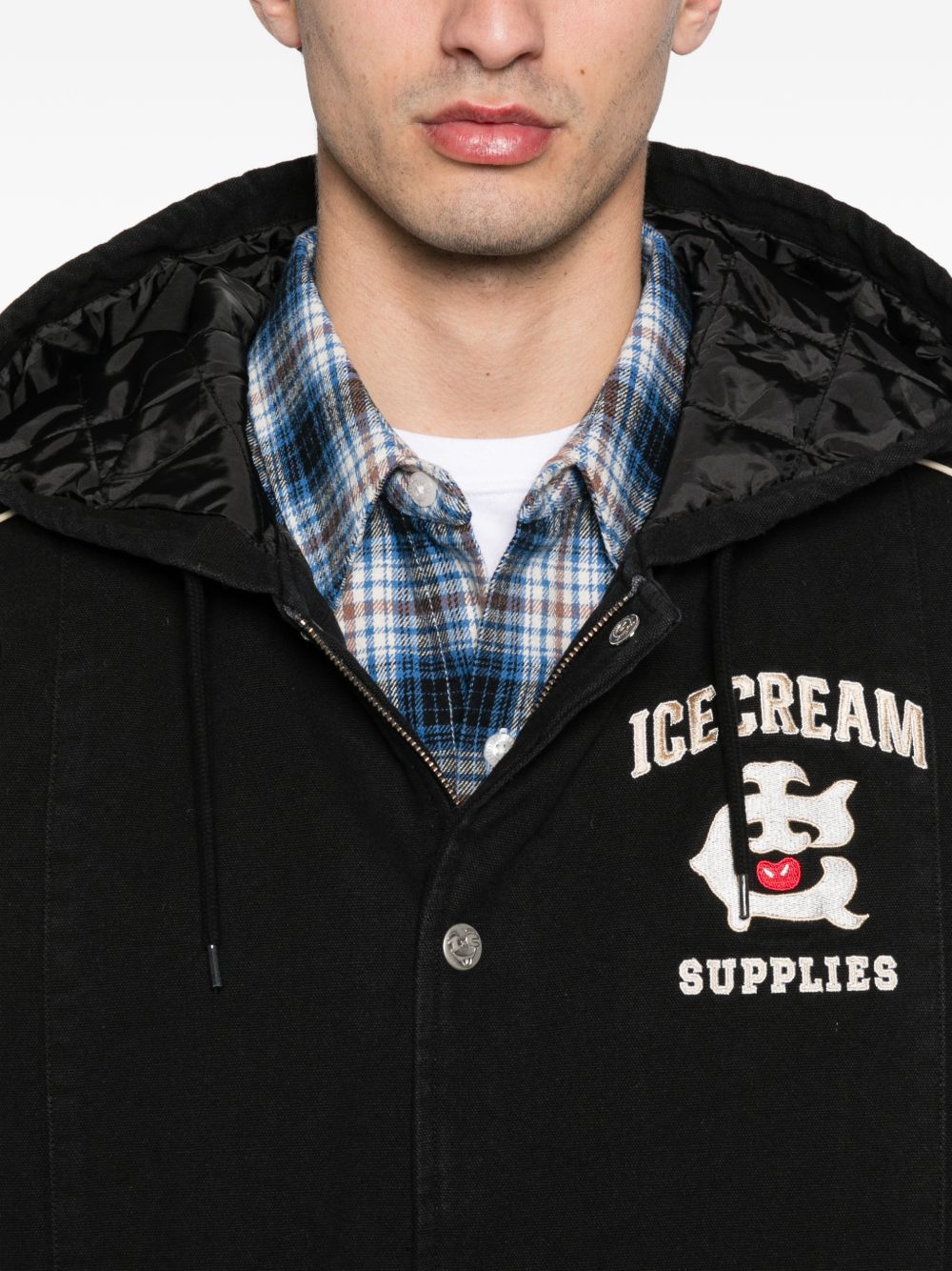 ICECREAM Coats Black-5