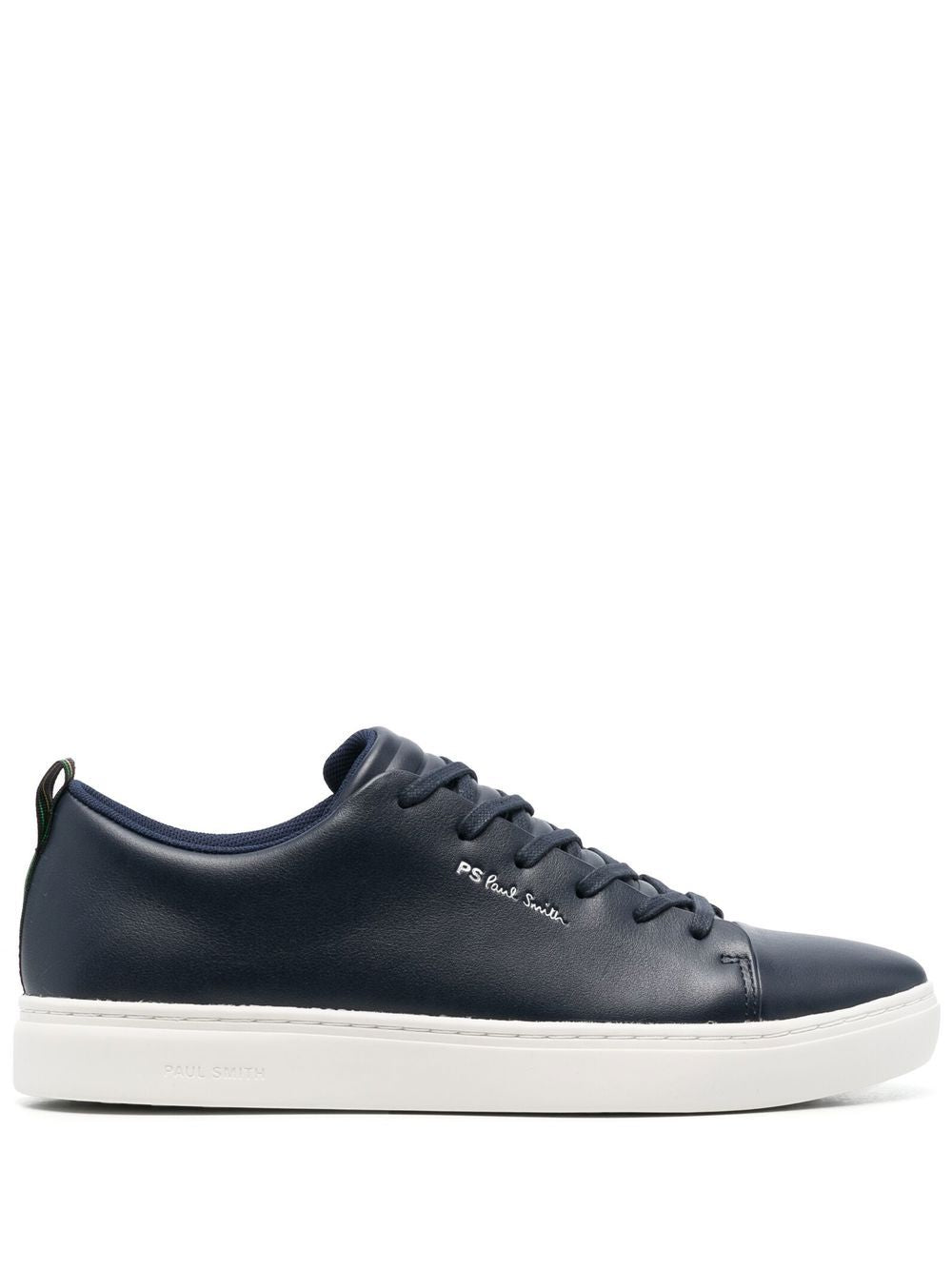 PS Paul Smith Lee Leren Sneakers Donkerblauw Sneakers PS By Paul Smith