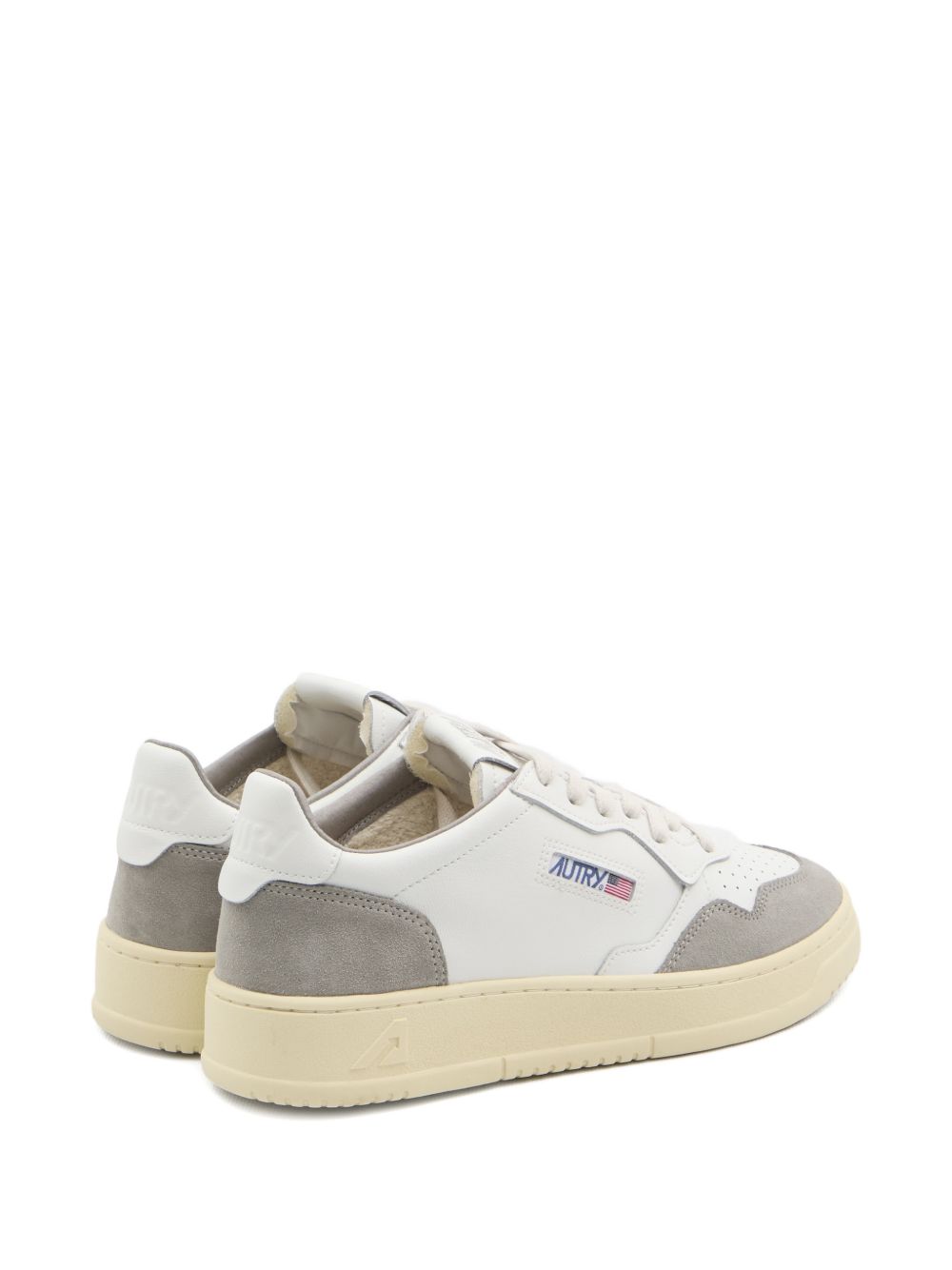 Autry Medalist Low Sneakers White Grey-thumbmail-2