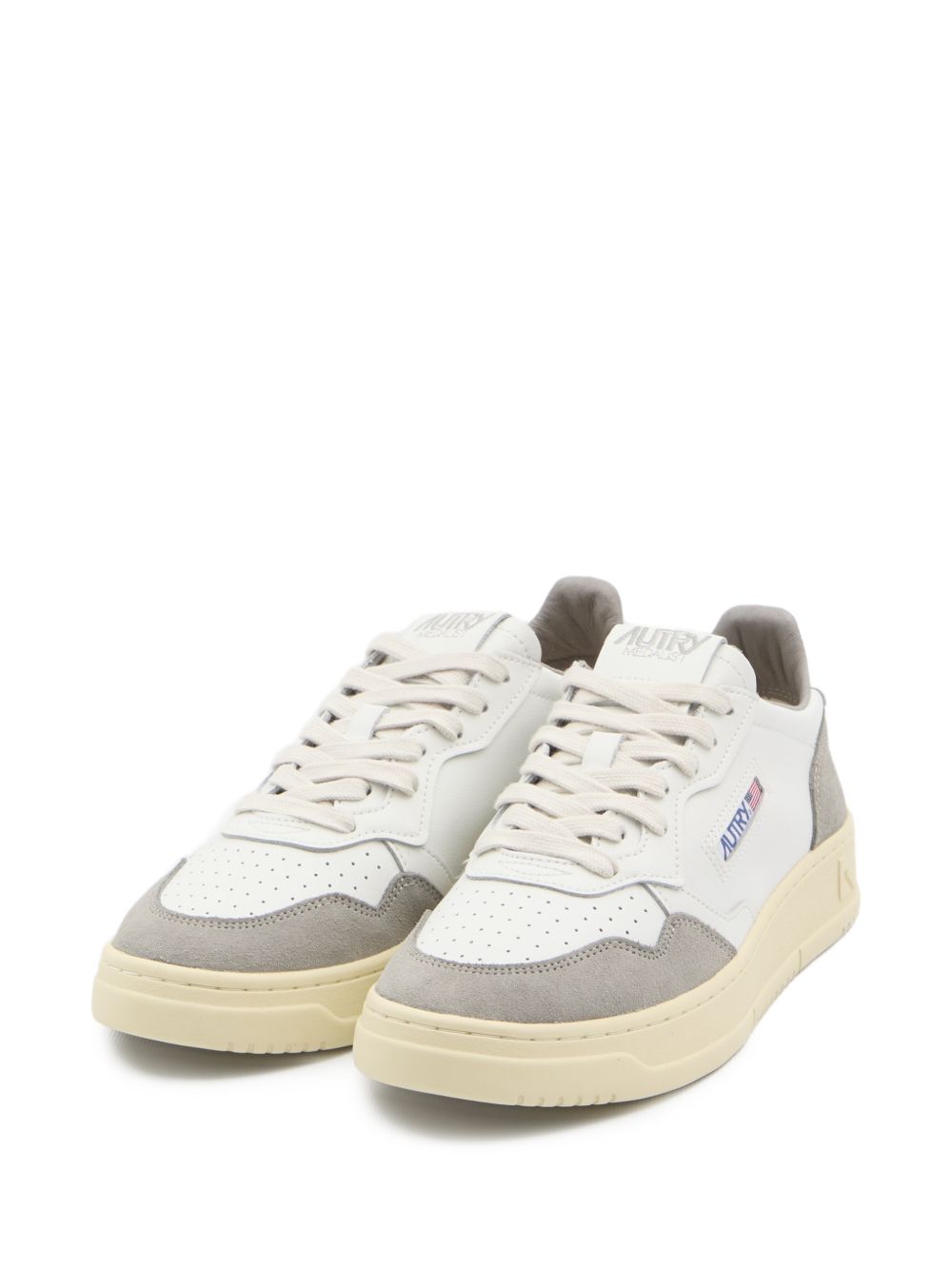 Autry Medalist Low Sneakers White Grey-thumbmail-3