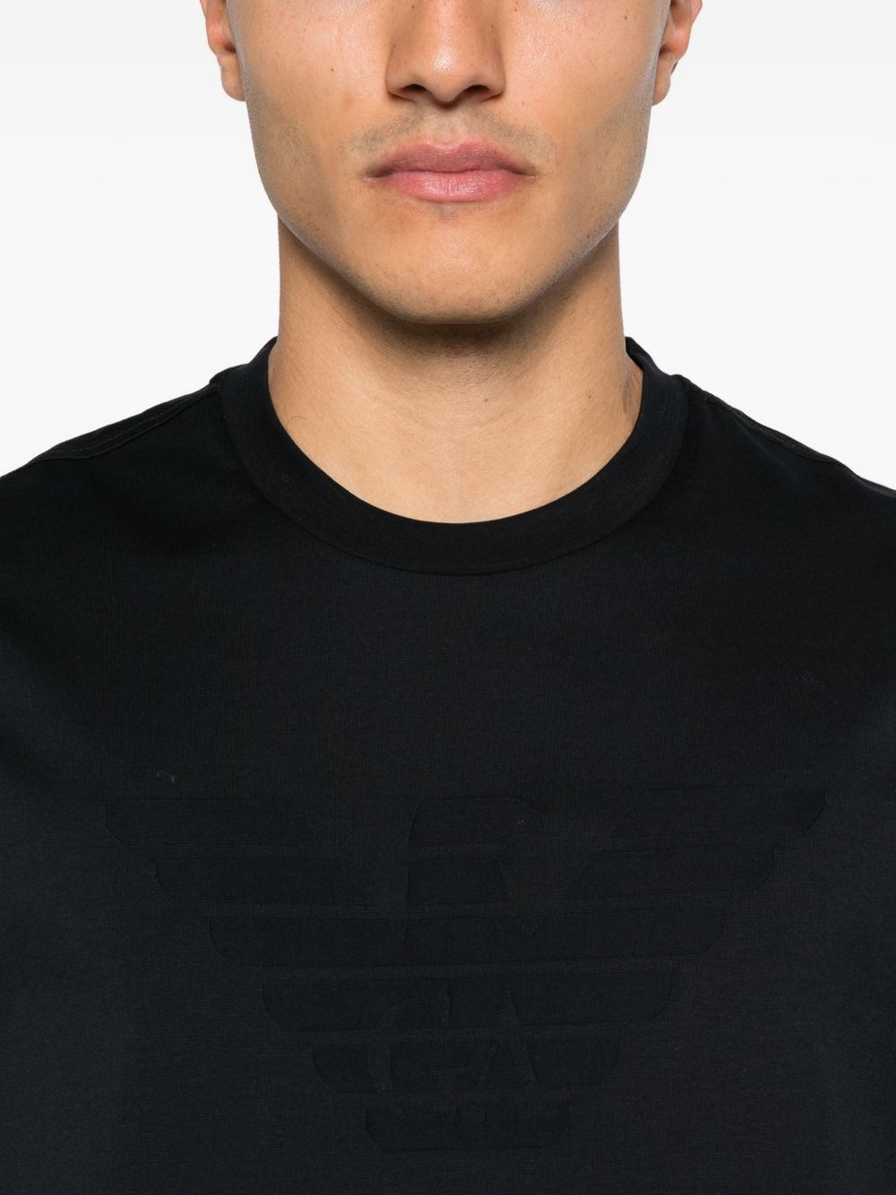 Emporio Armani T-shirts and Polos Blue