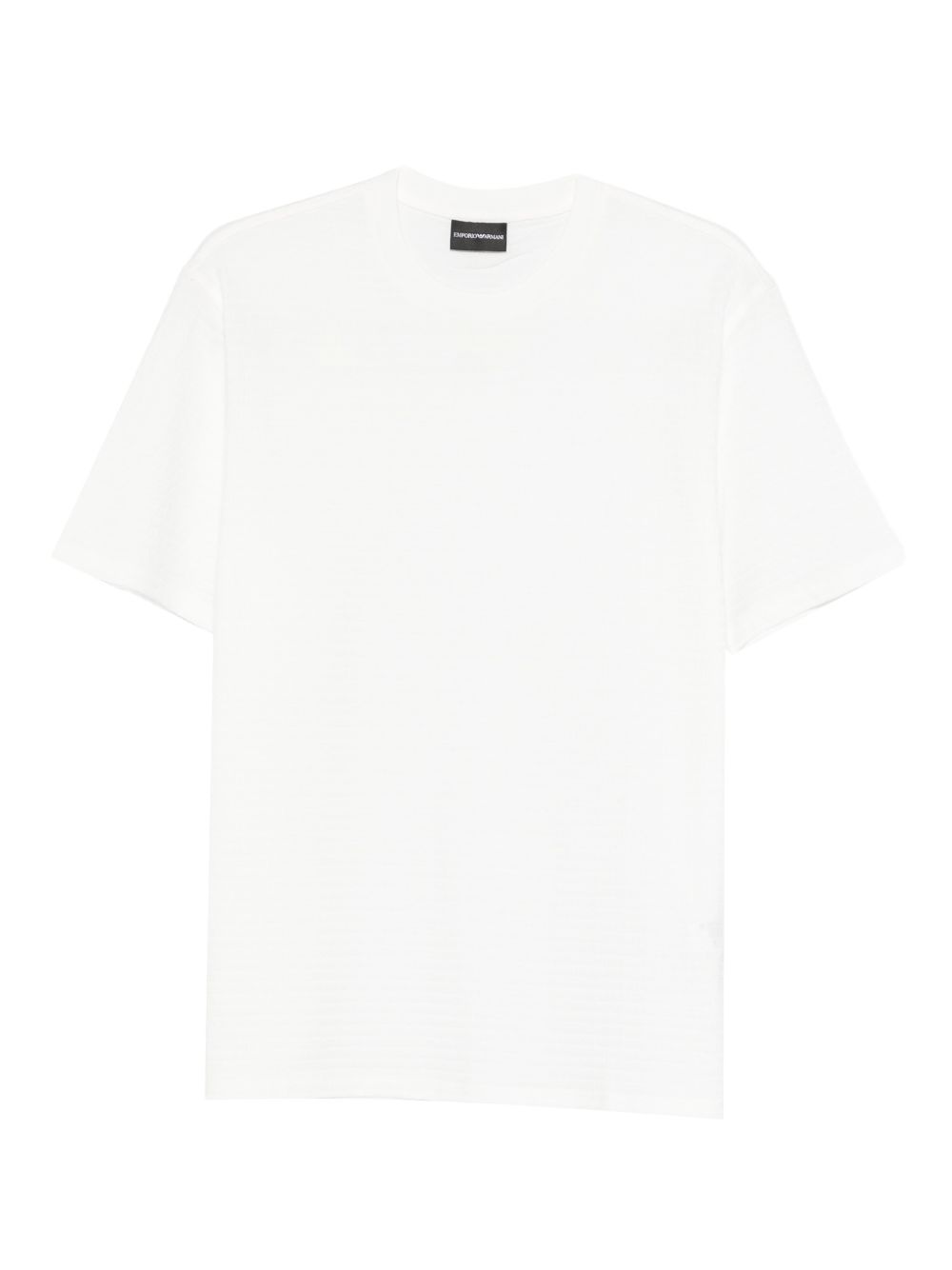 Emporio Armani Jacquard T-shirt met All-Over Logo in het Wit