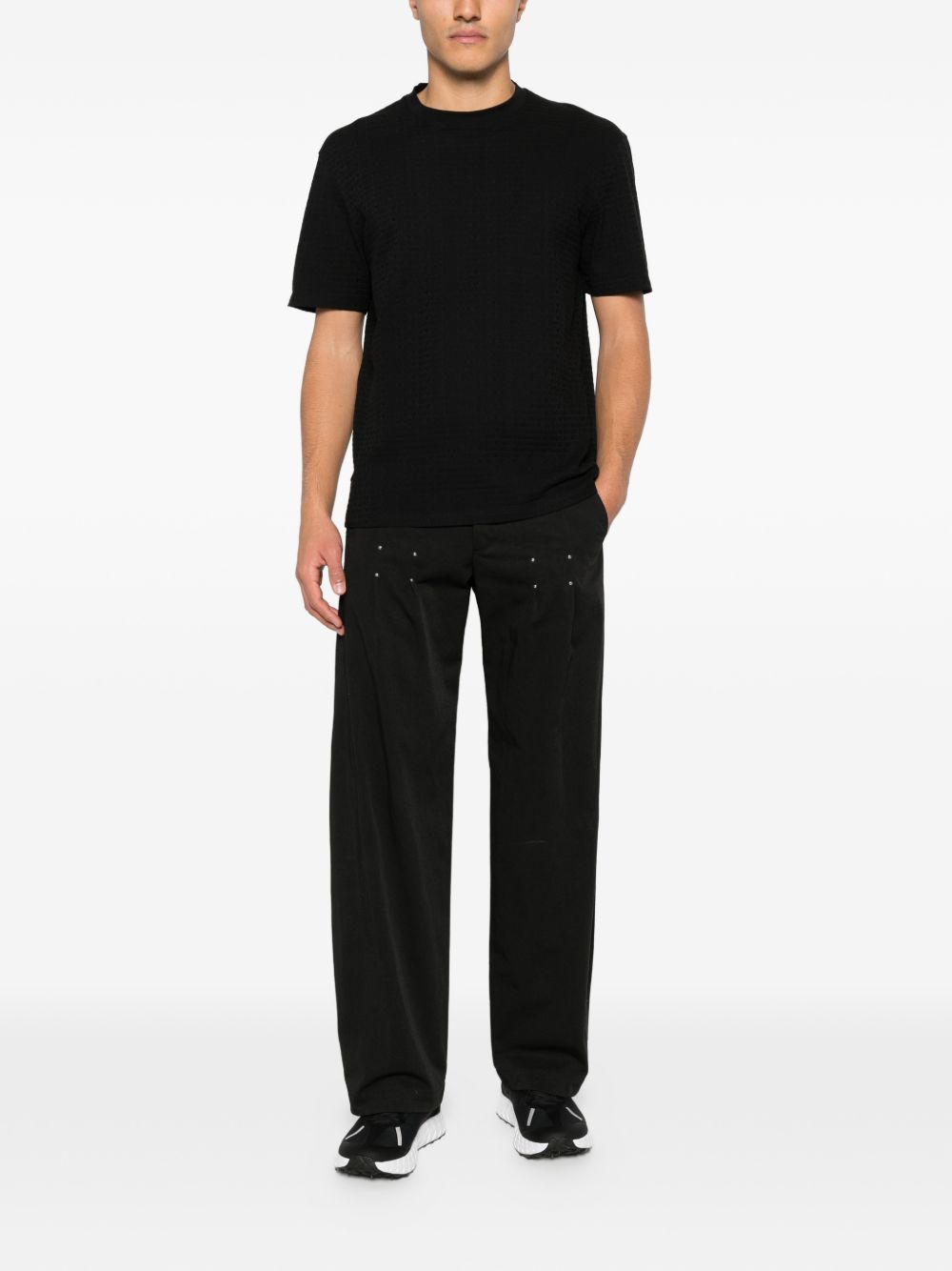 Emporio Armani T-shirts and Polos Black-3