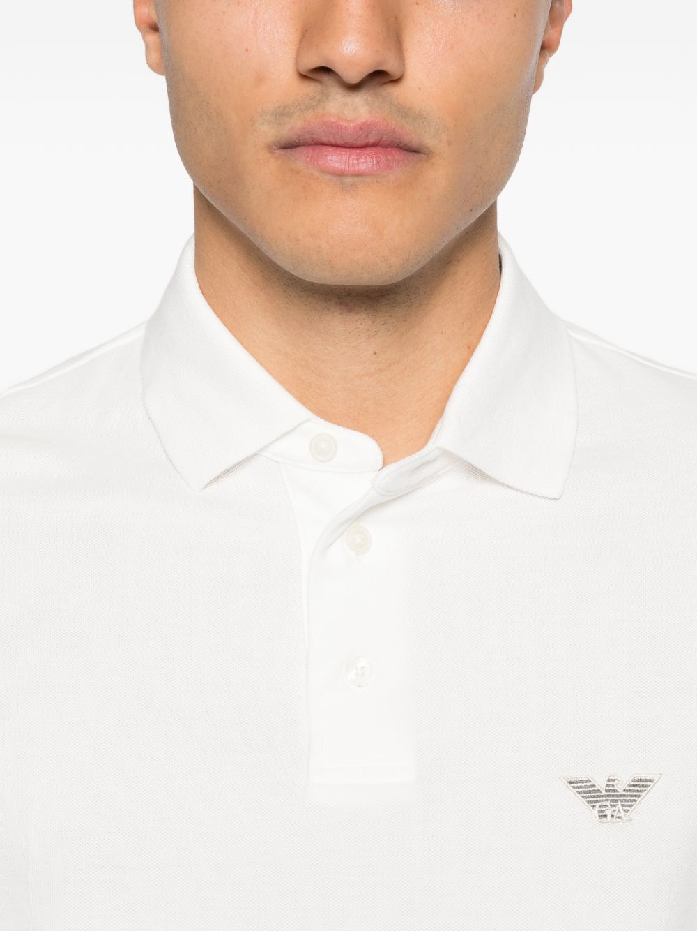 Emporio Armani T-shirts and Polos White-3