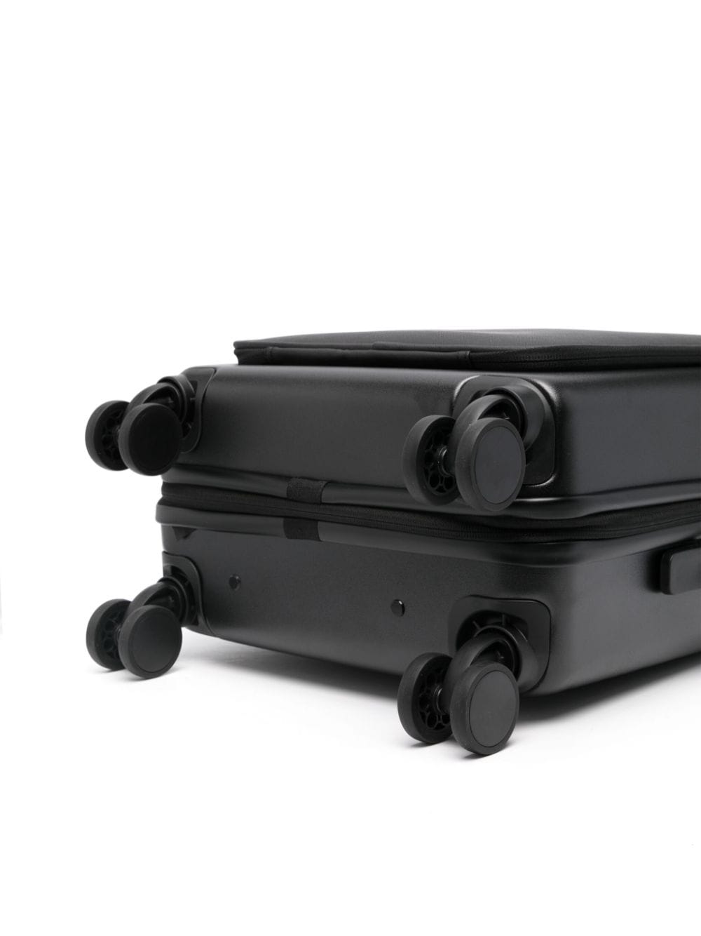 Emporio Armani carry-on suitcase with logo plaque-4