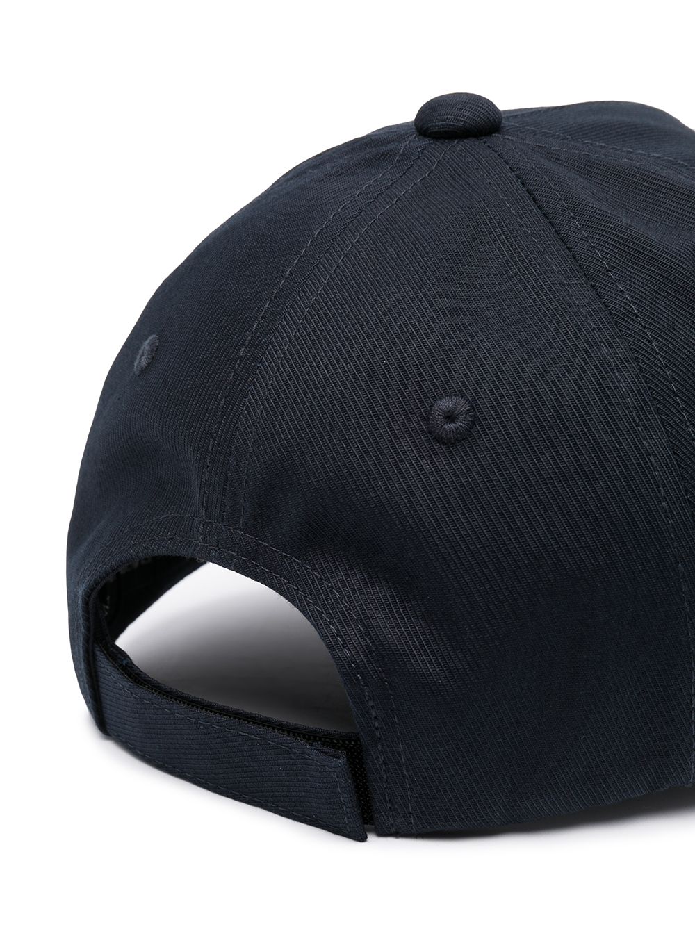 Emporio Armani Katoenen Eagle-Print Baseball Cap Donkerblauw Scarves Hats & Gloves Emporio Armani