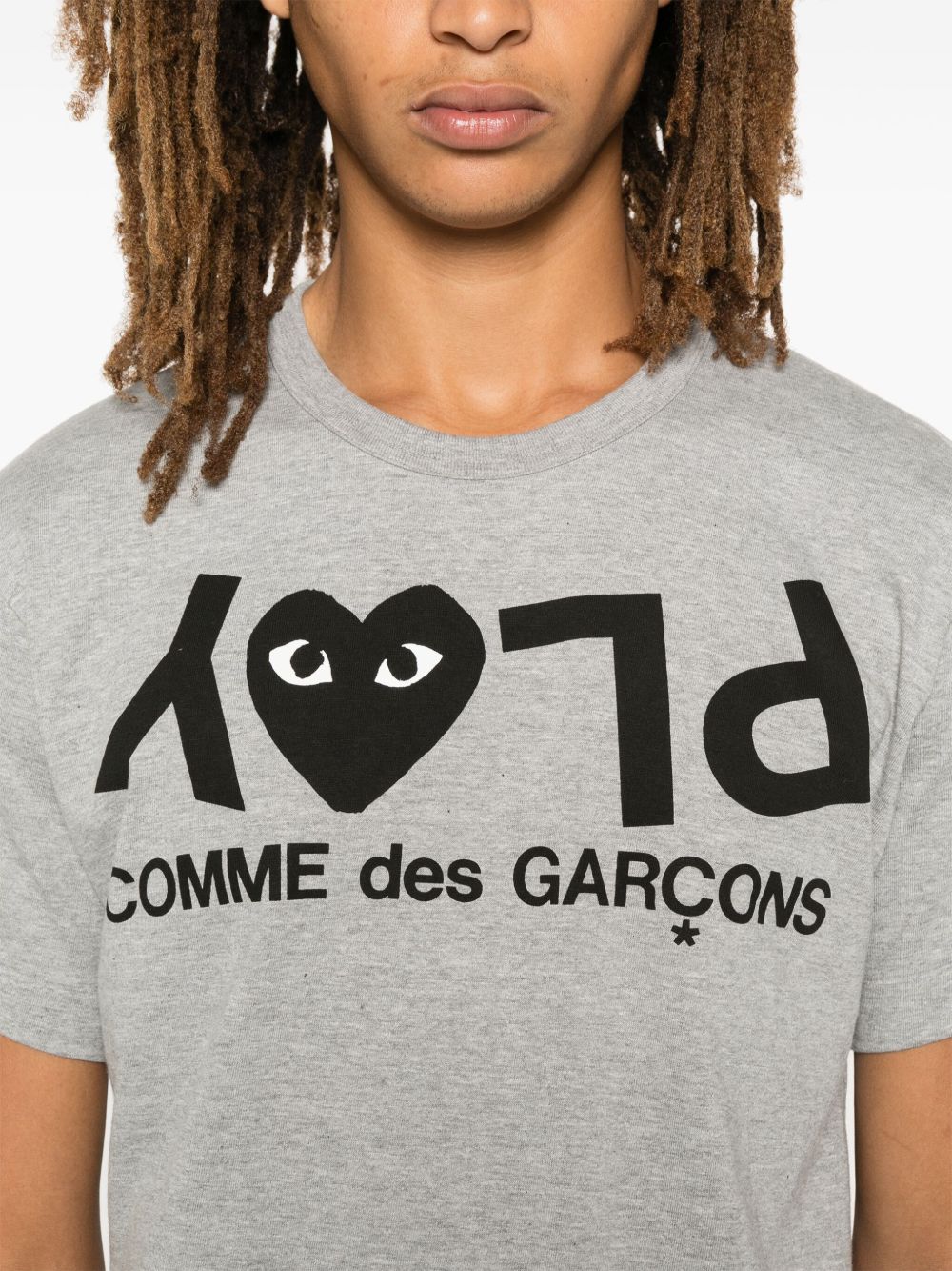 Comme des Garcons T-shirts and Polos Grey Topwear Comme Des Garcons