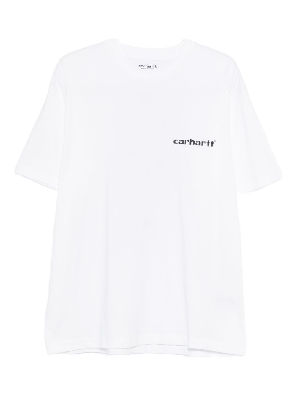 Carhartt WIP S/S Script Embroidery T-Shirt White Black