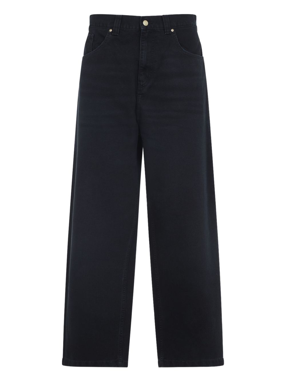 Carhartt WIP Brandon Pant Black Grind Wash Broeken Carhartt Wip Pre