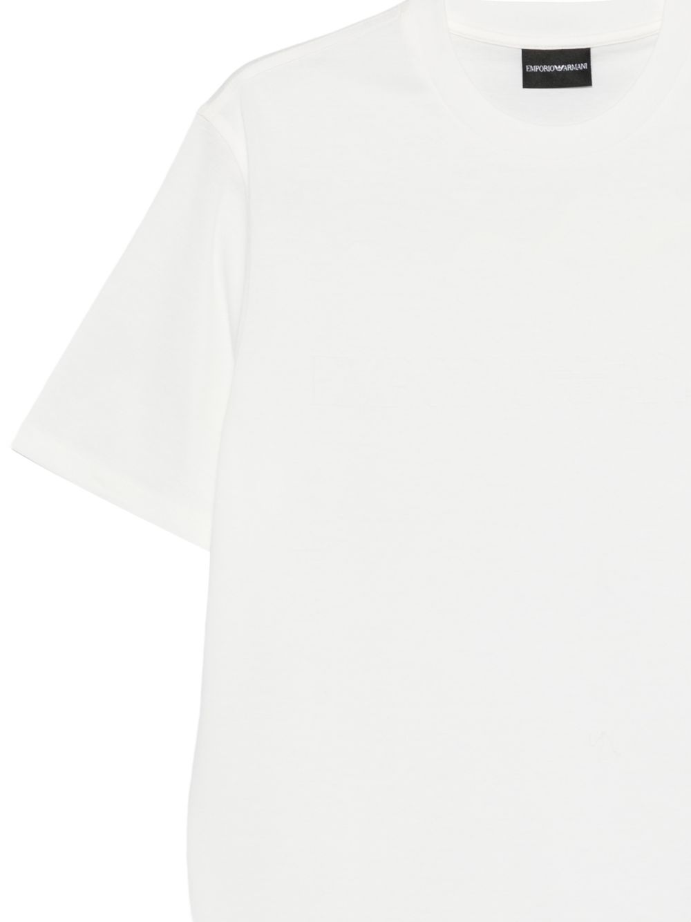 Emporio Armani Logo cotton t-shirt Topwear Emporio Armani