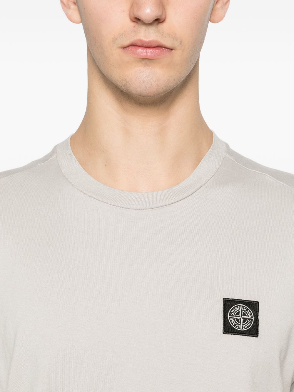 Stone Island T-shirts and Polos Grey-4