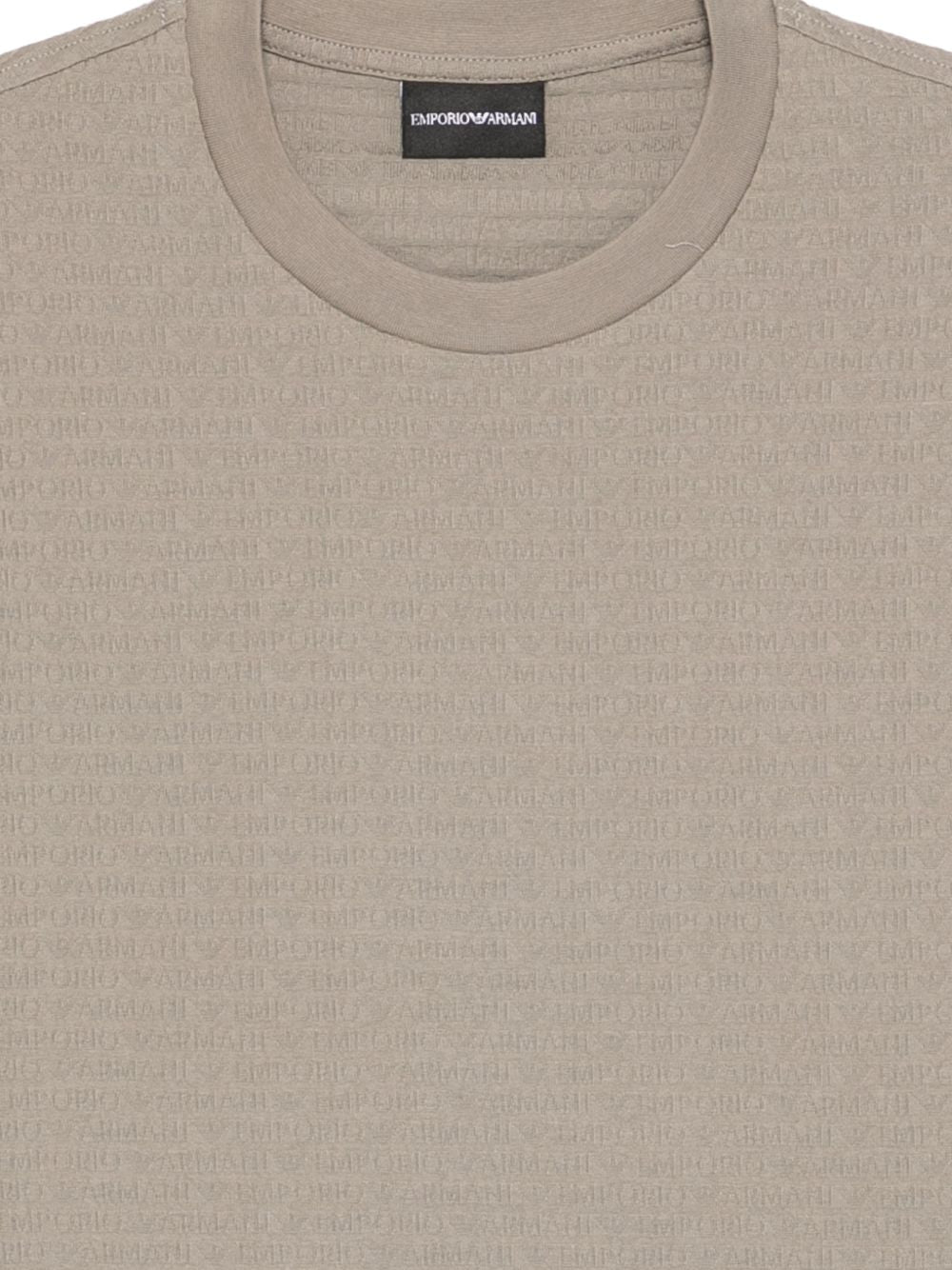 Emporio Armani grijs T-shirt, achteraanzicht