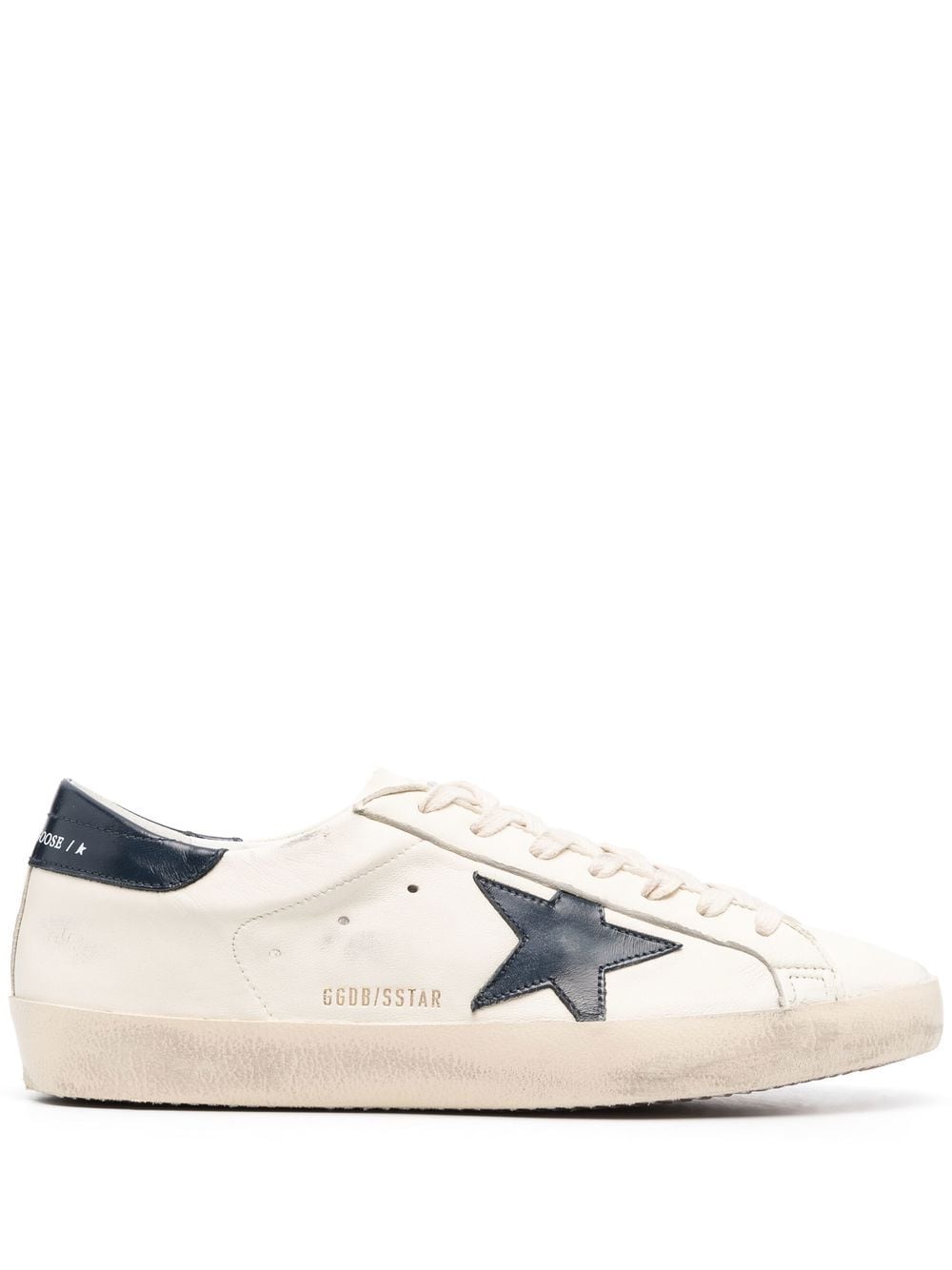 Golden Goose Super-Star leather sneakers.