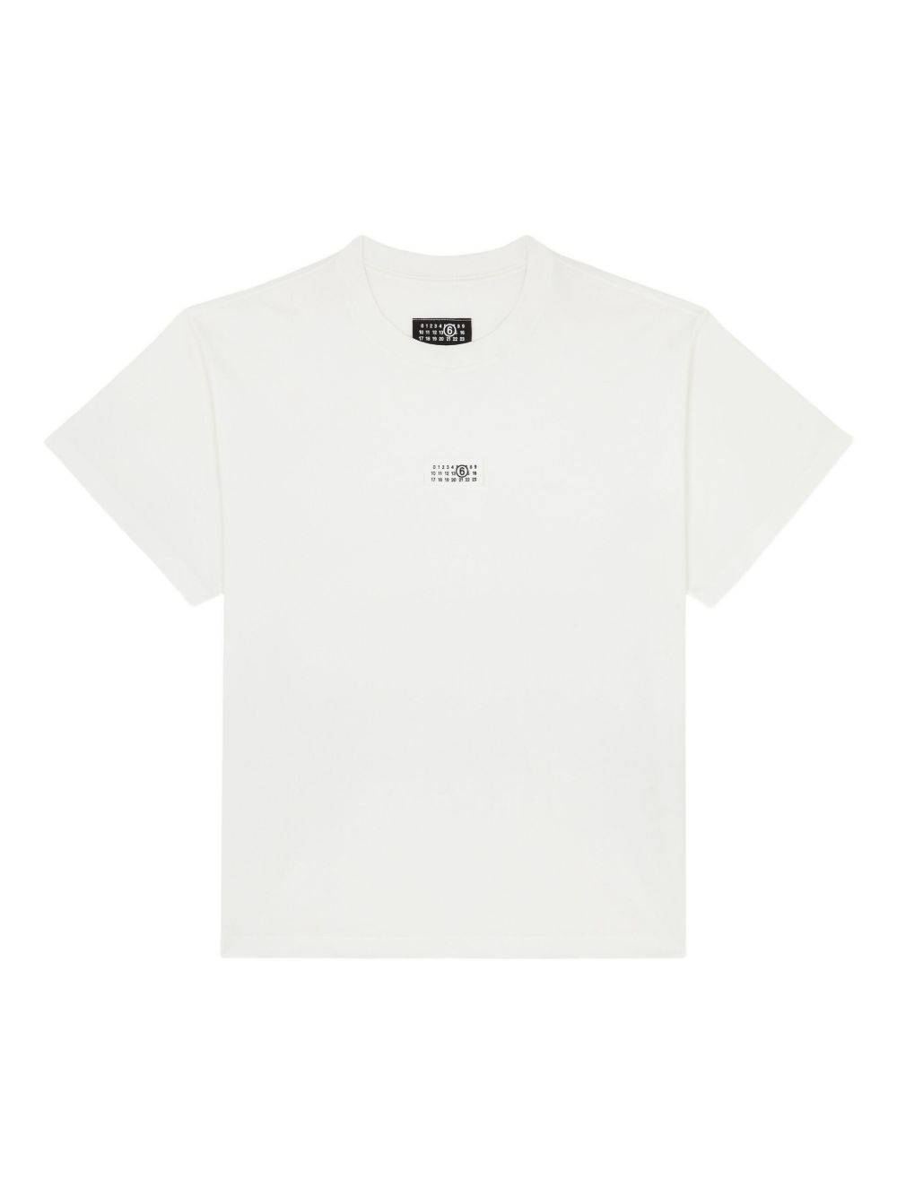 MM6 Maison Margiela Number Label T-Shirt White