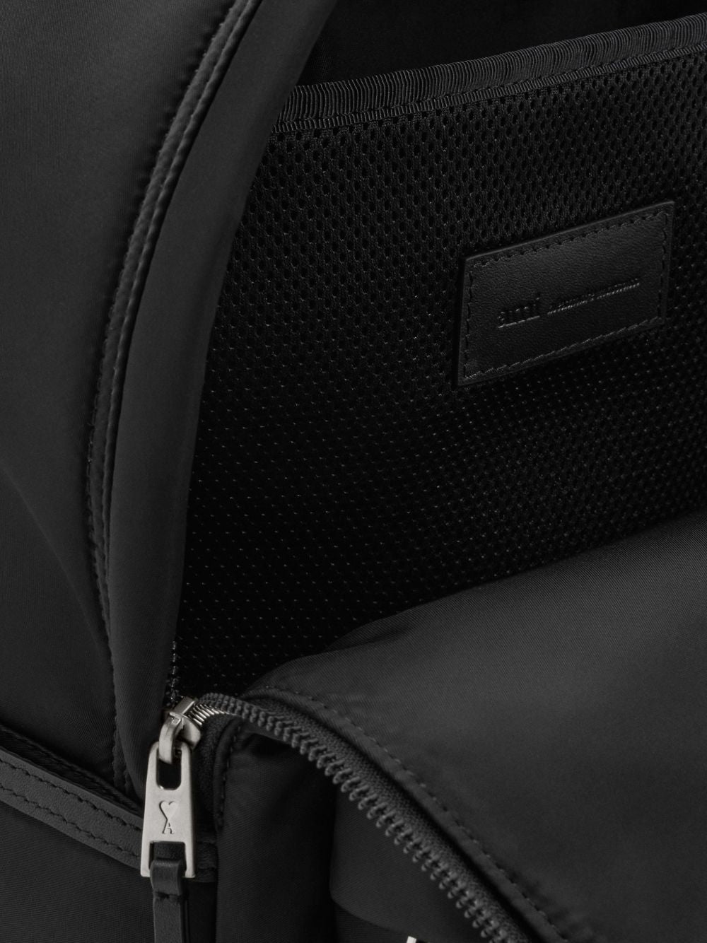 Ami Paris Ami de Coeur Backpack Black-thumbmail-2