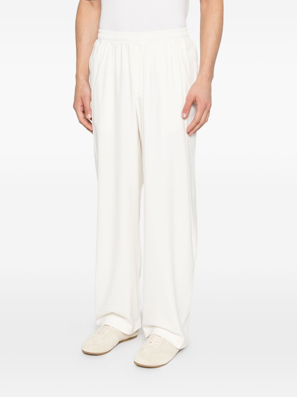 Emporio Armani E.ARMANI EXCLUSIVE PRE Trousers White-3