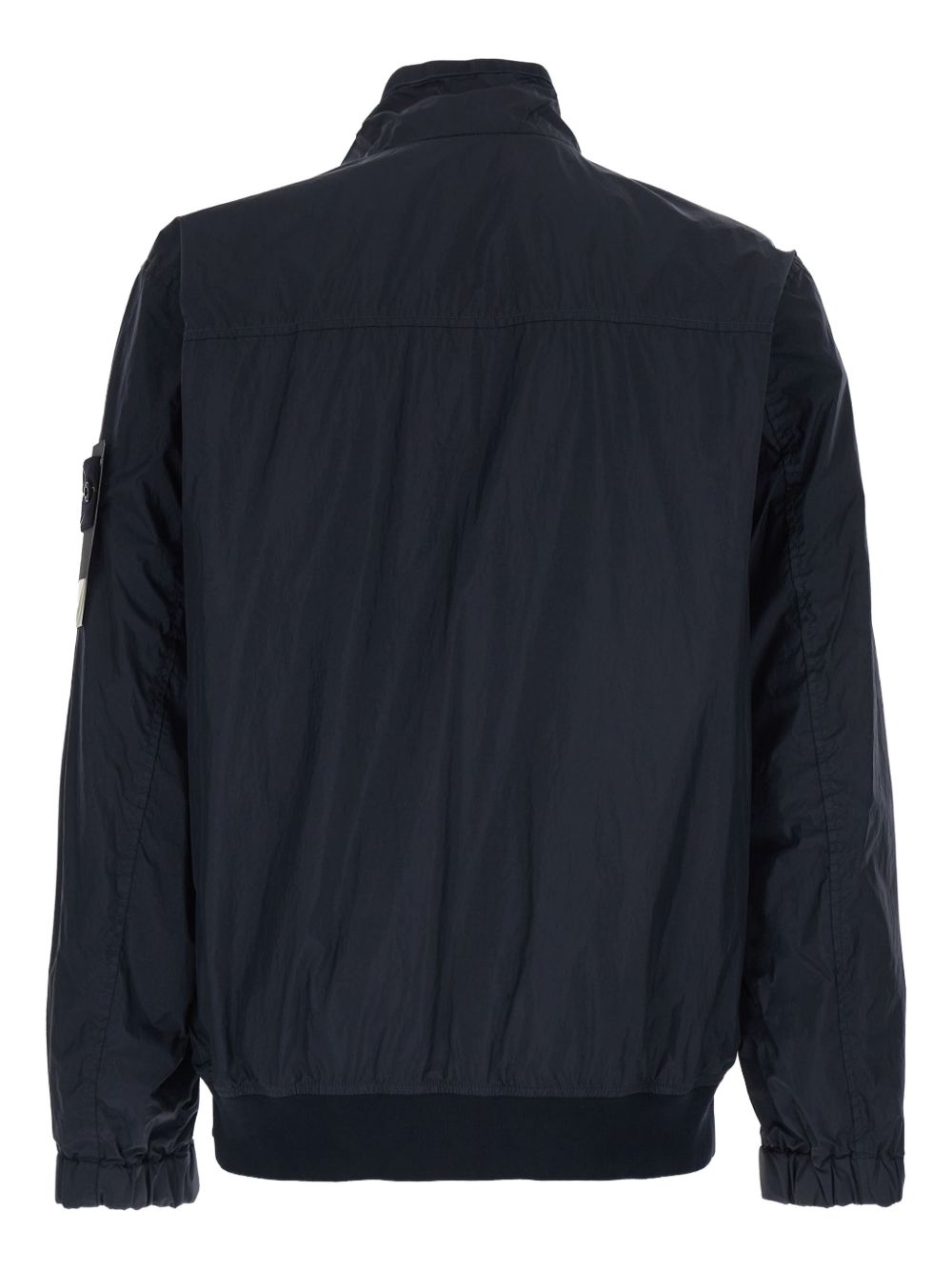 Stone Island Crinkle Reps NY Stand Collar Jack Marineblauw-thumbmail-3