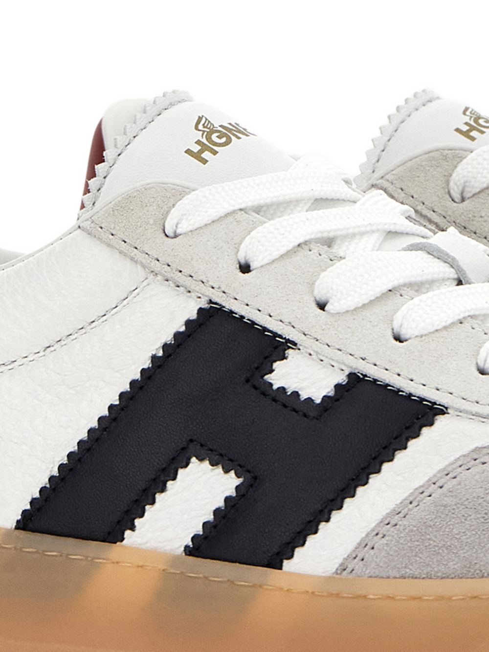 Hogan H-Stripes Sneakers White Navy Red-thumbmail-4