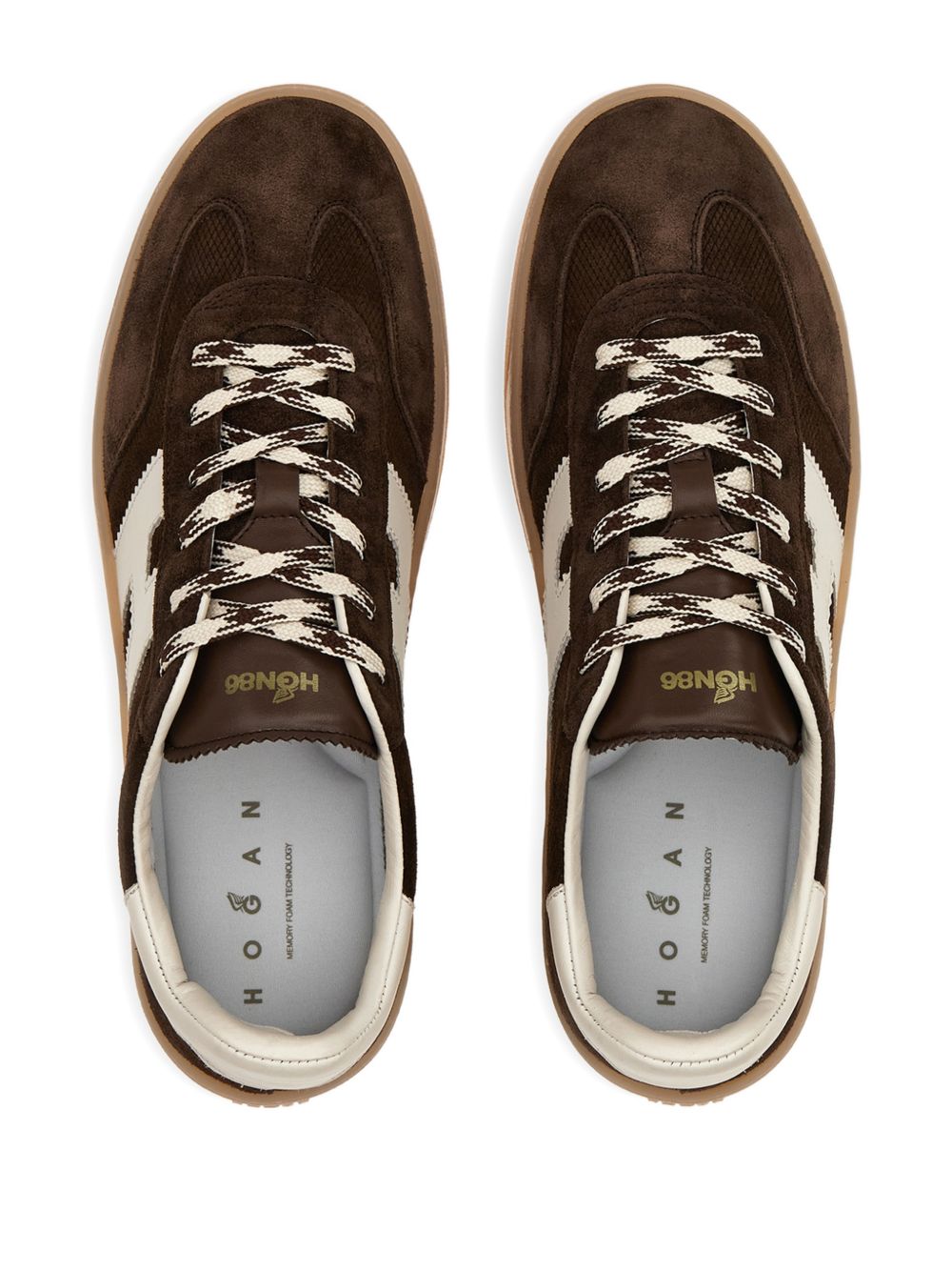 Hogan Suede Sneakers Brown