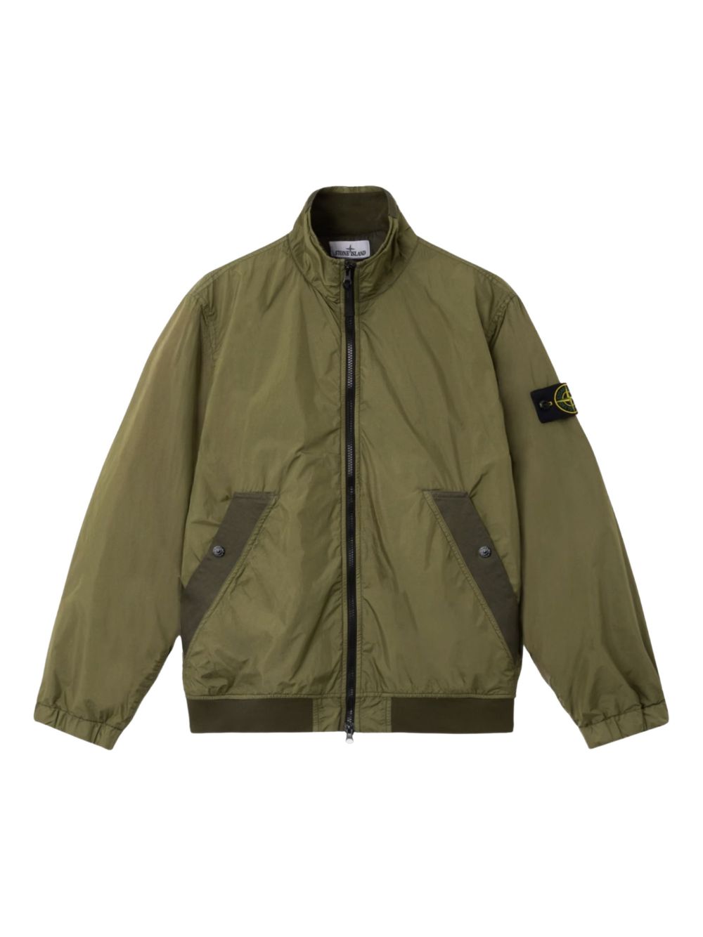 Stone Island Wool and nylon bomber jacket Jackets Stone Island