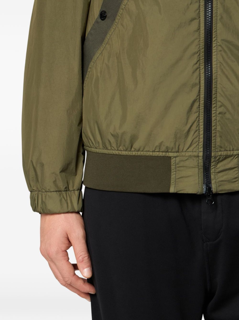 Stone Island Wool and nylon bomber jacket Jackets Stone Island