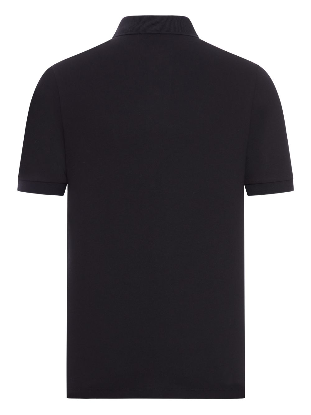 Stone Island Compass Patch Polo Black