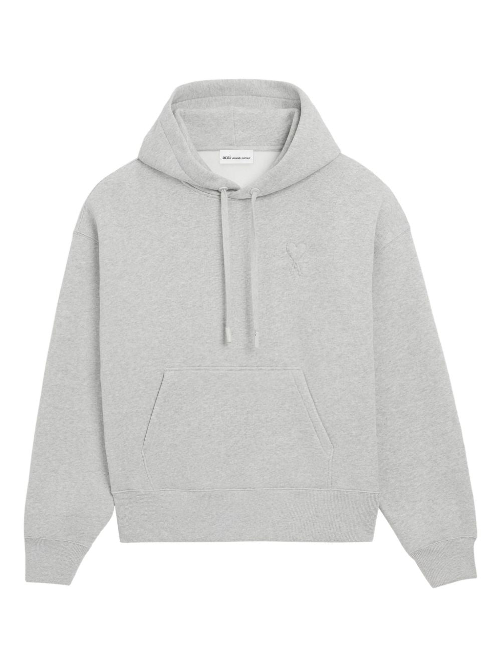 Ami Paris Ami de Coeur Hoodie Grey