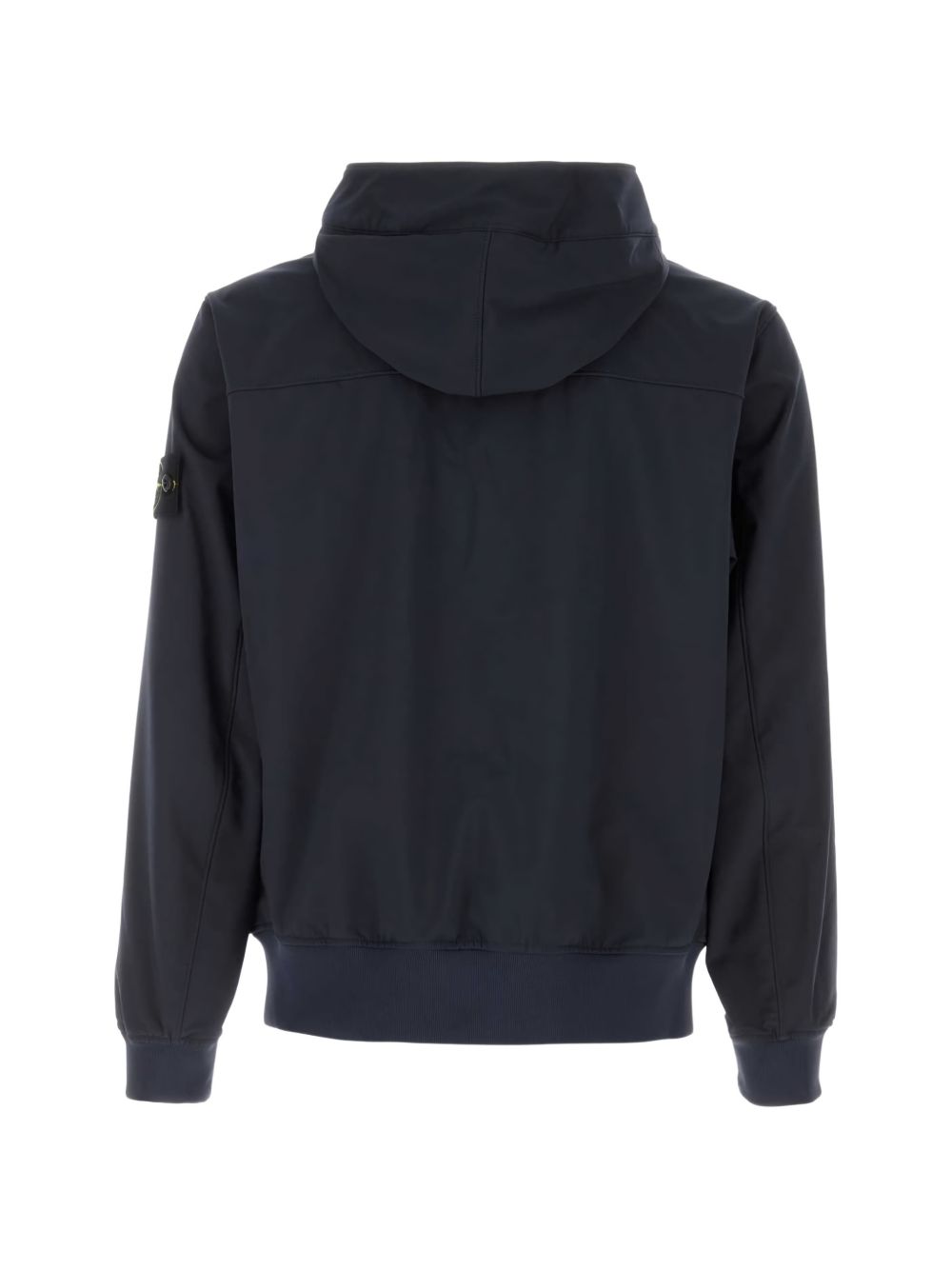 Stone Island 4100118 Light Soft Shell-R Hooded Jacket Navy