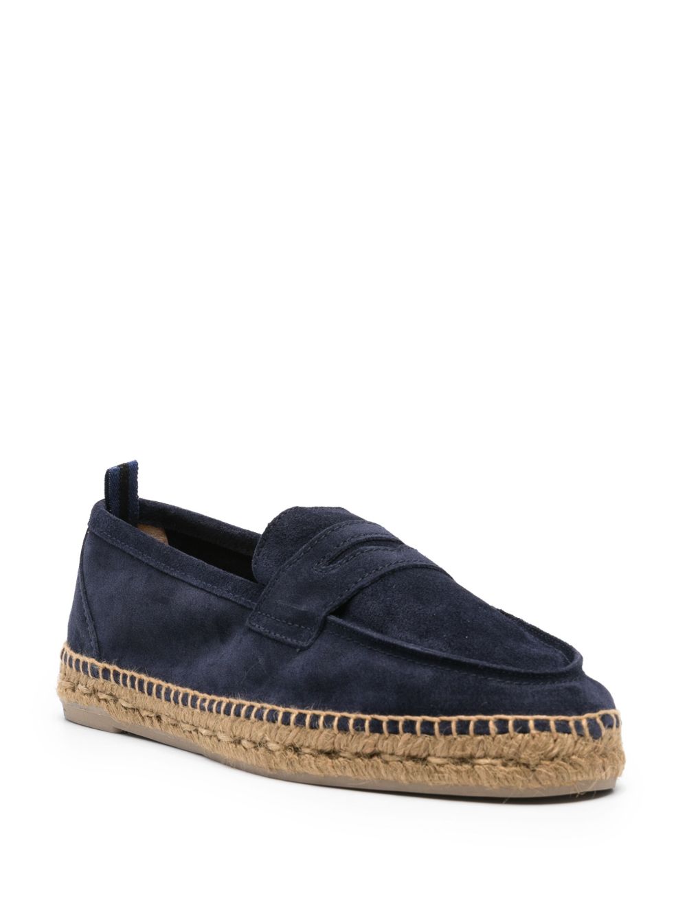 Castañer Nacho Suede Espadrilles Midnight Blue Espadrilles Castañer