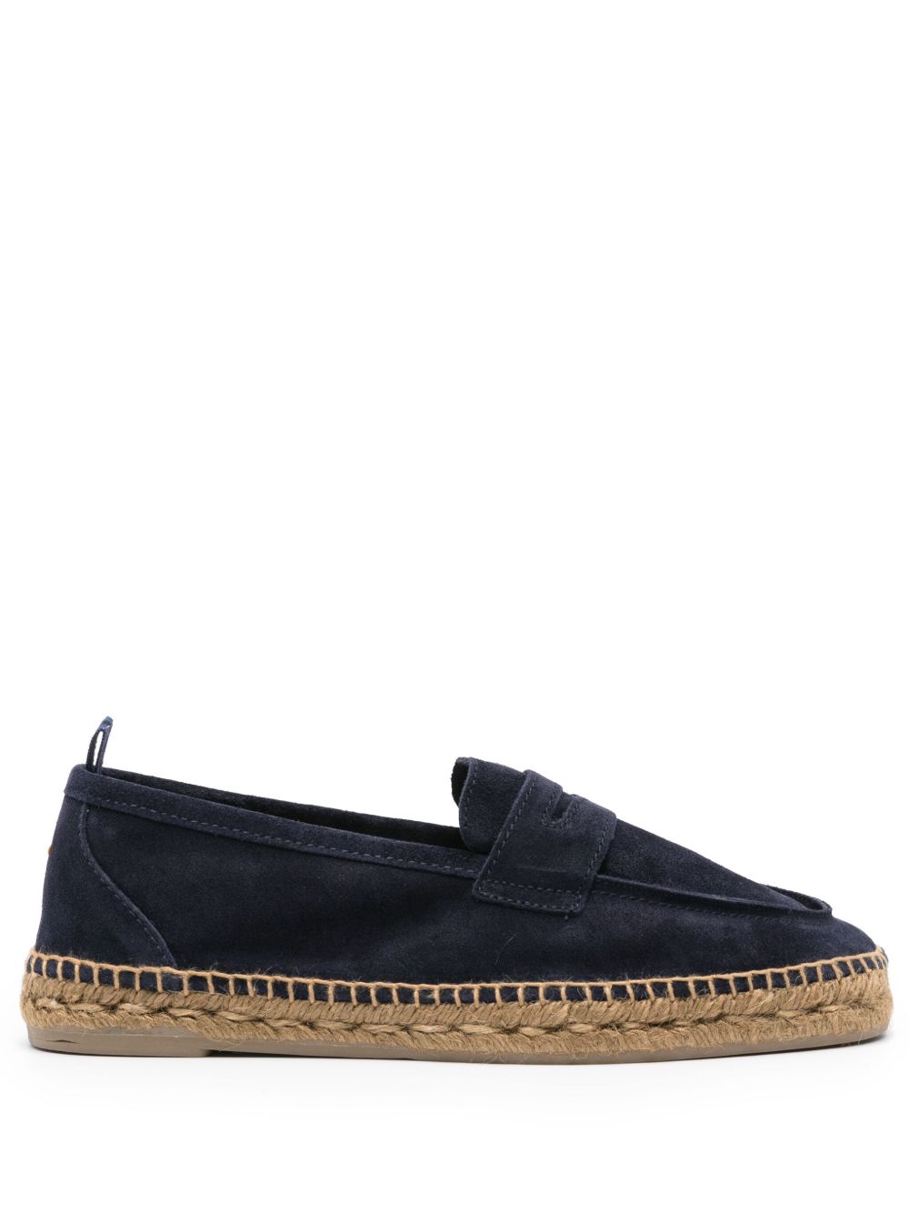 Castañer Nacho Suede Espadrilles Midnight Blue Espadrilles Castañer