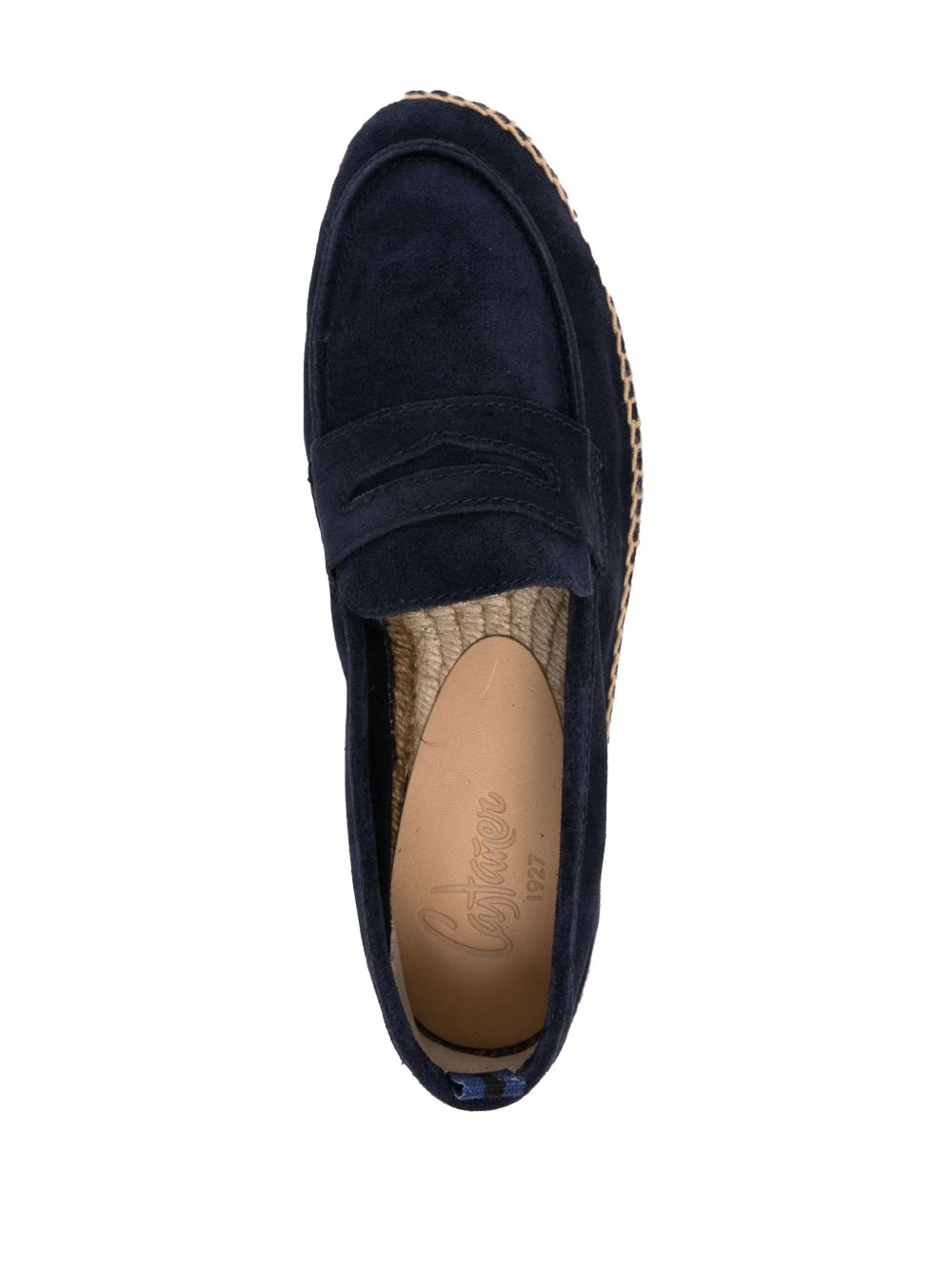 Castañer Nacho Suede Espadrilles Midnight Blue Espadrilles Castañer