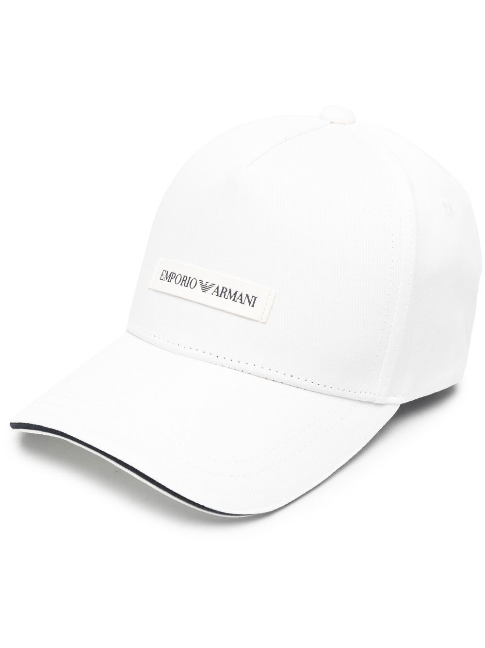Emporio Armani Canvas Baseball Cap With Emporio Armani Patch