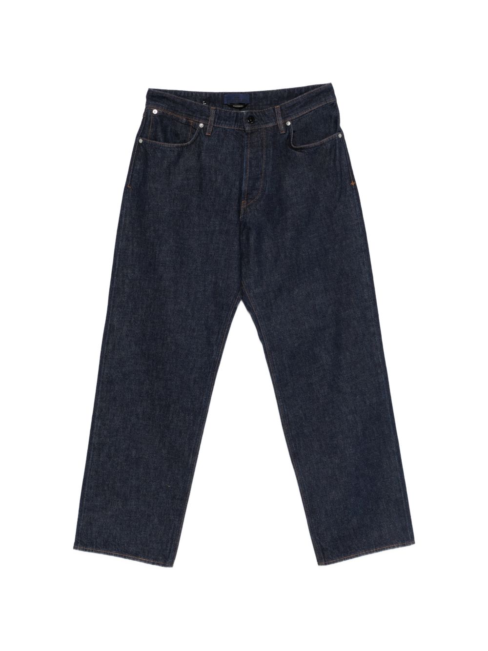 Stone Island Denim Research Loose Fit Jeans Rinsed Blauw Jeans Stone Island