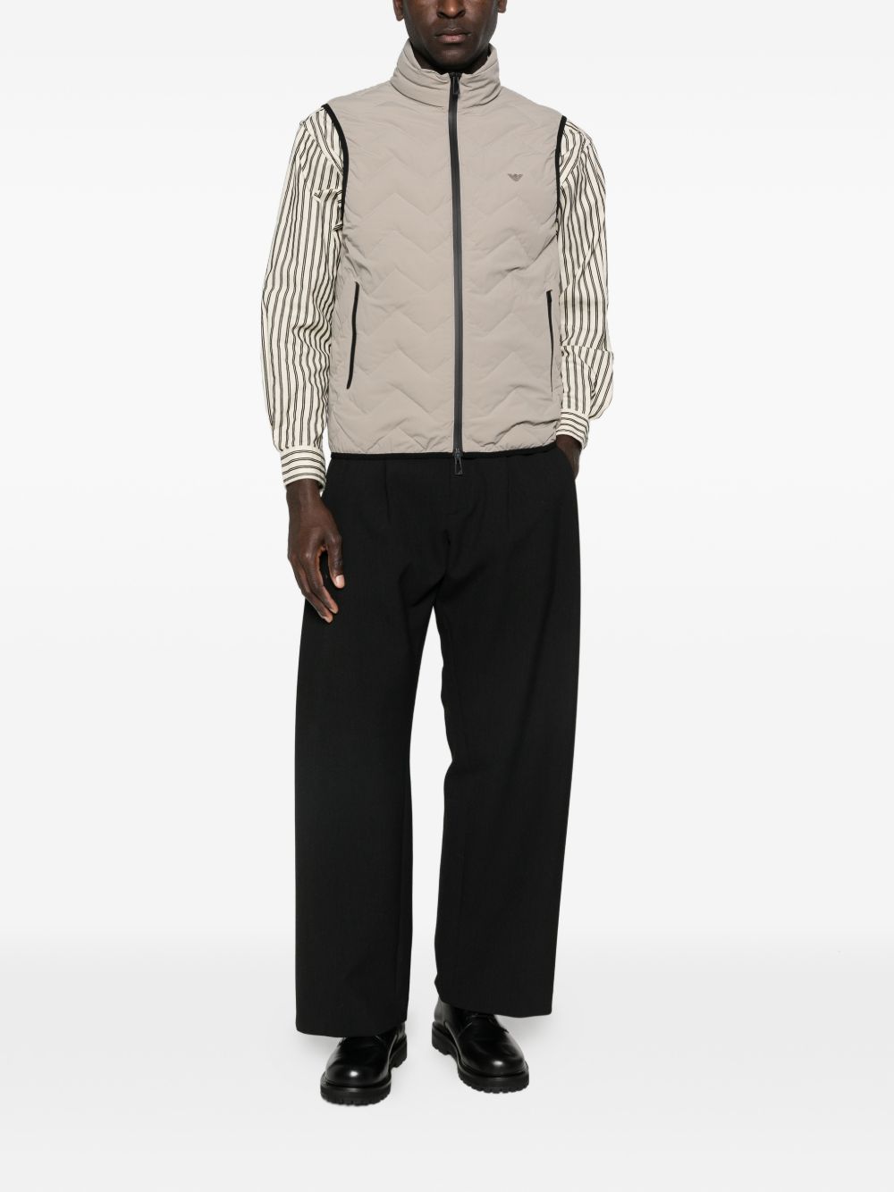 Emporio Armani Jackets Dove Grey-4