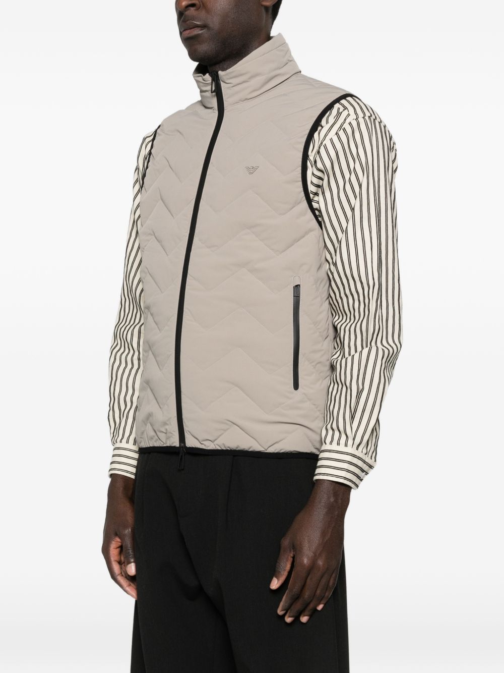 Emporio Armani Jackets Dove Grey-5