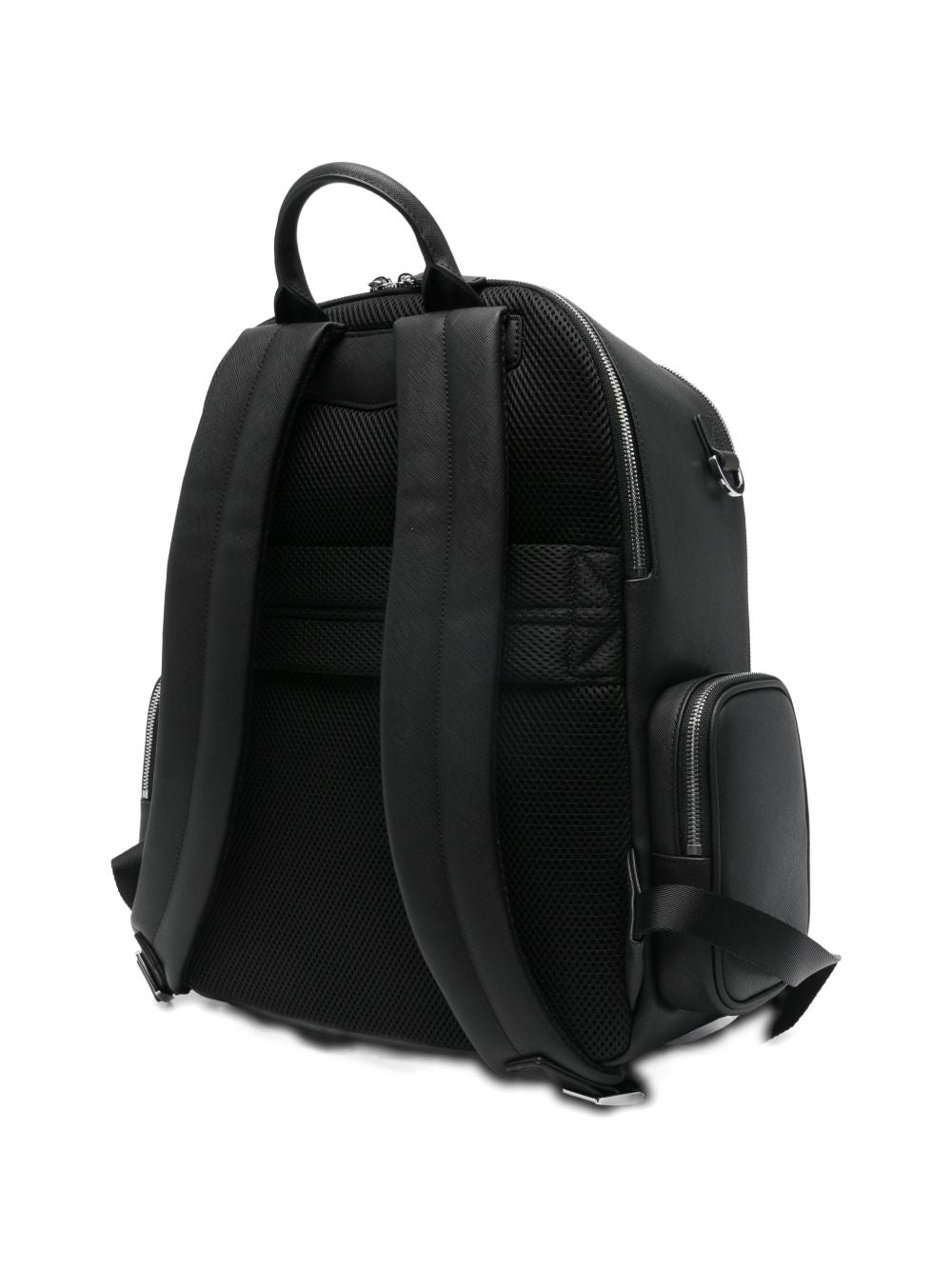 Emporio Armani ASV regenerated Saffiano backpack-3