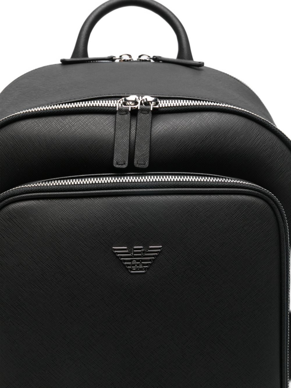 Emporio Armani ASV regenerated Saffiano backpack-5