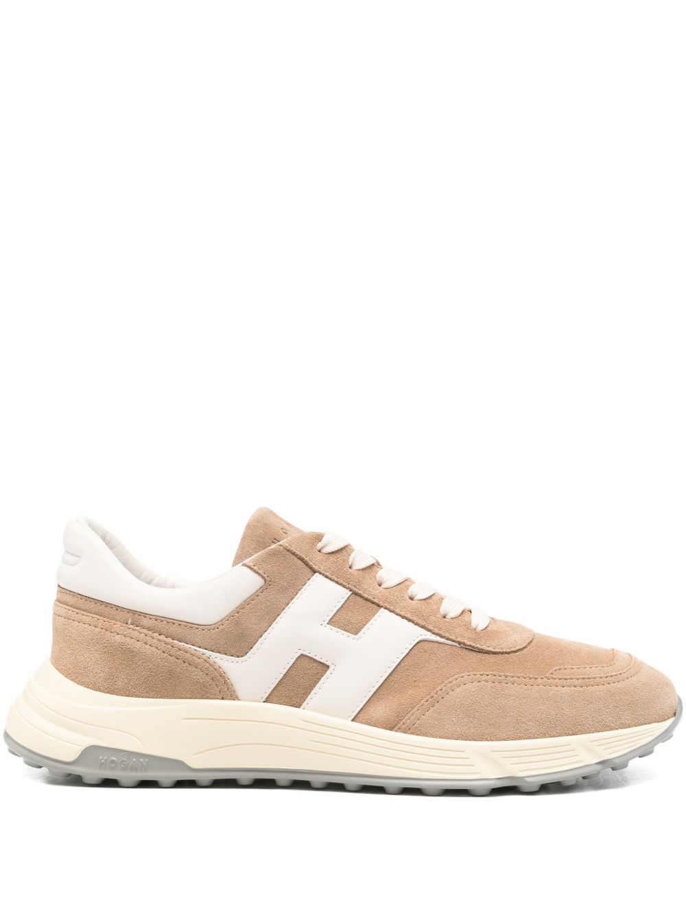 Hogan Hyperlight Suède Sneakers Beige Sneakers Hogan