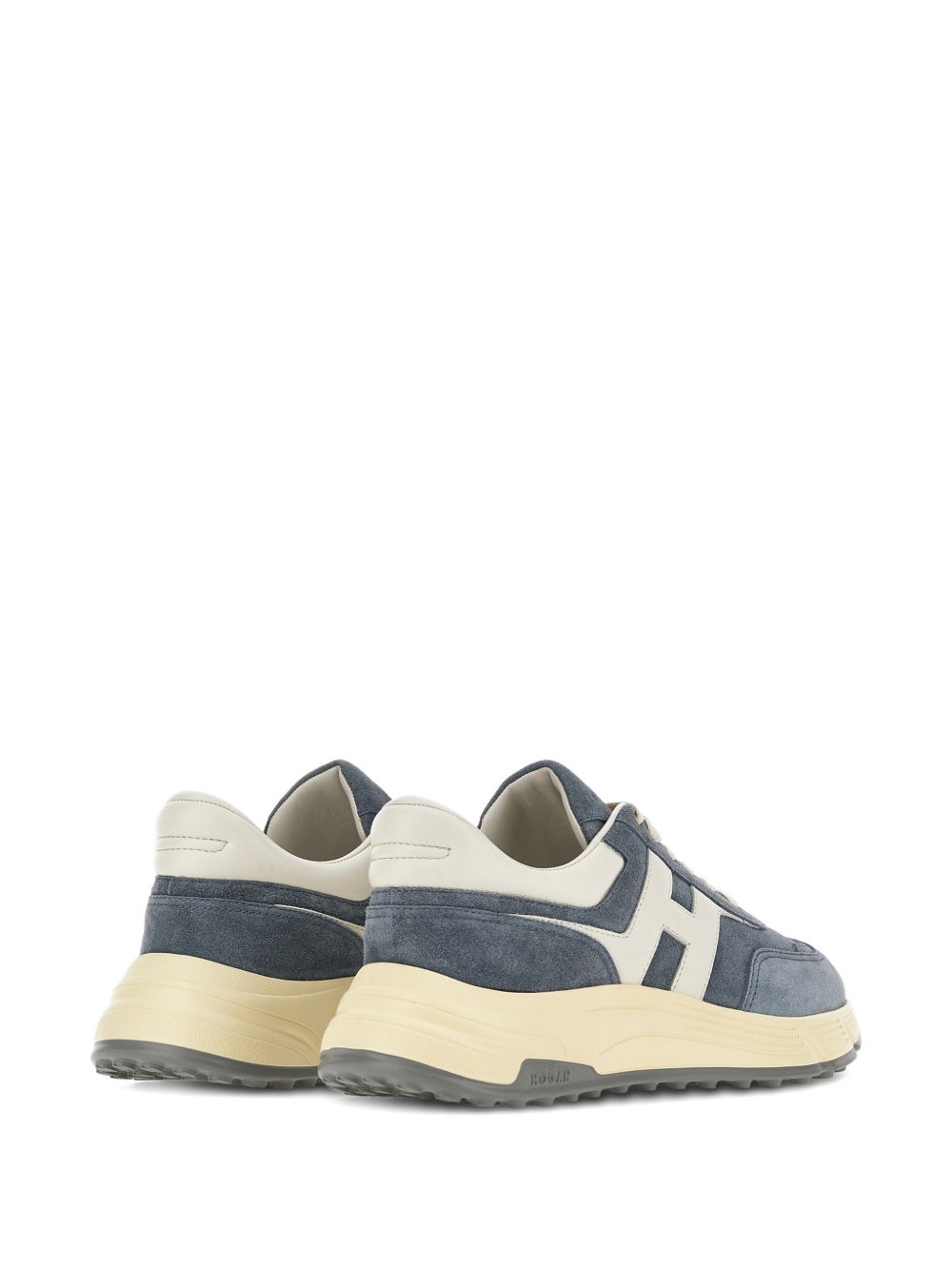 Hogan H-Stripes Sneakers Blue Beige-thumbmail-2