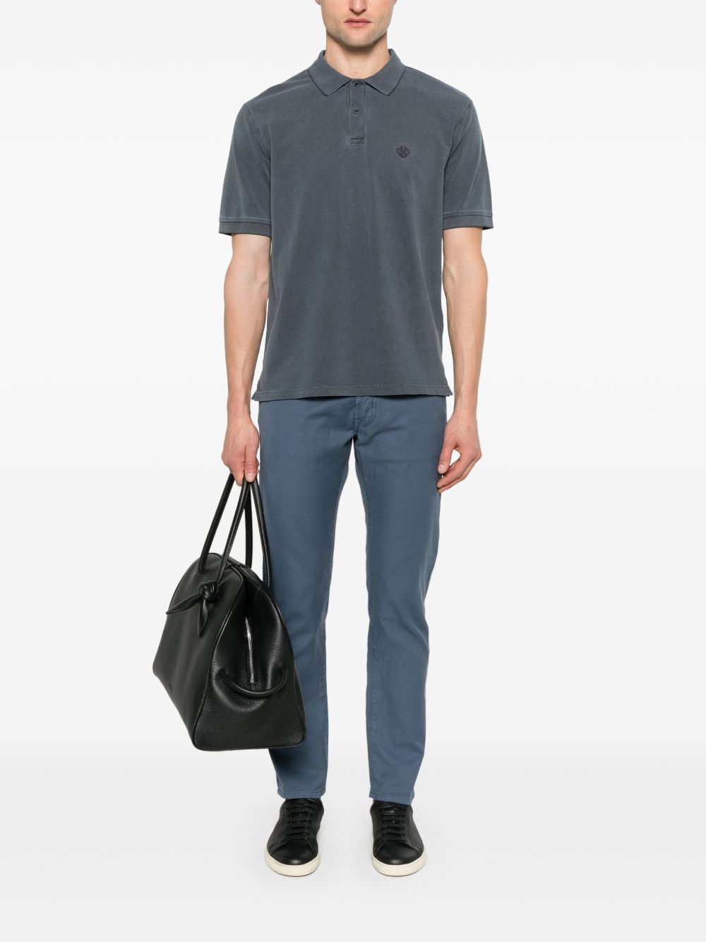 Herno Logo cotton polo shirt Topwear HERNO