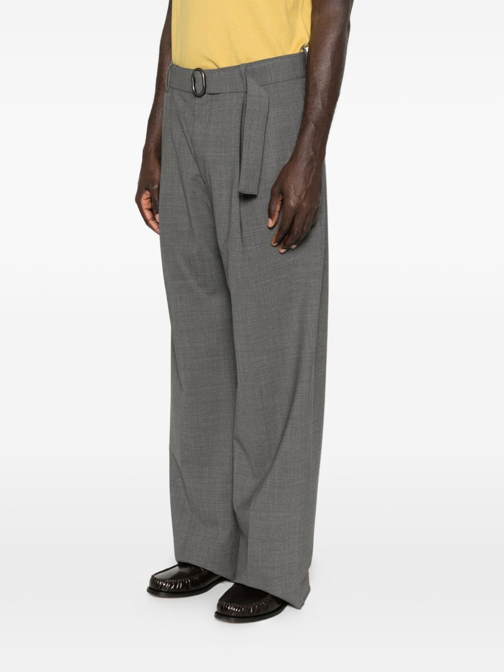 Emporio Armani E.ARMANI EXCLUSIVE PRE Trousers Grey-3